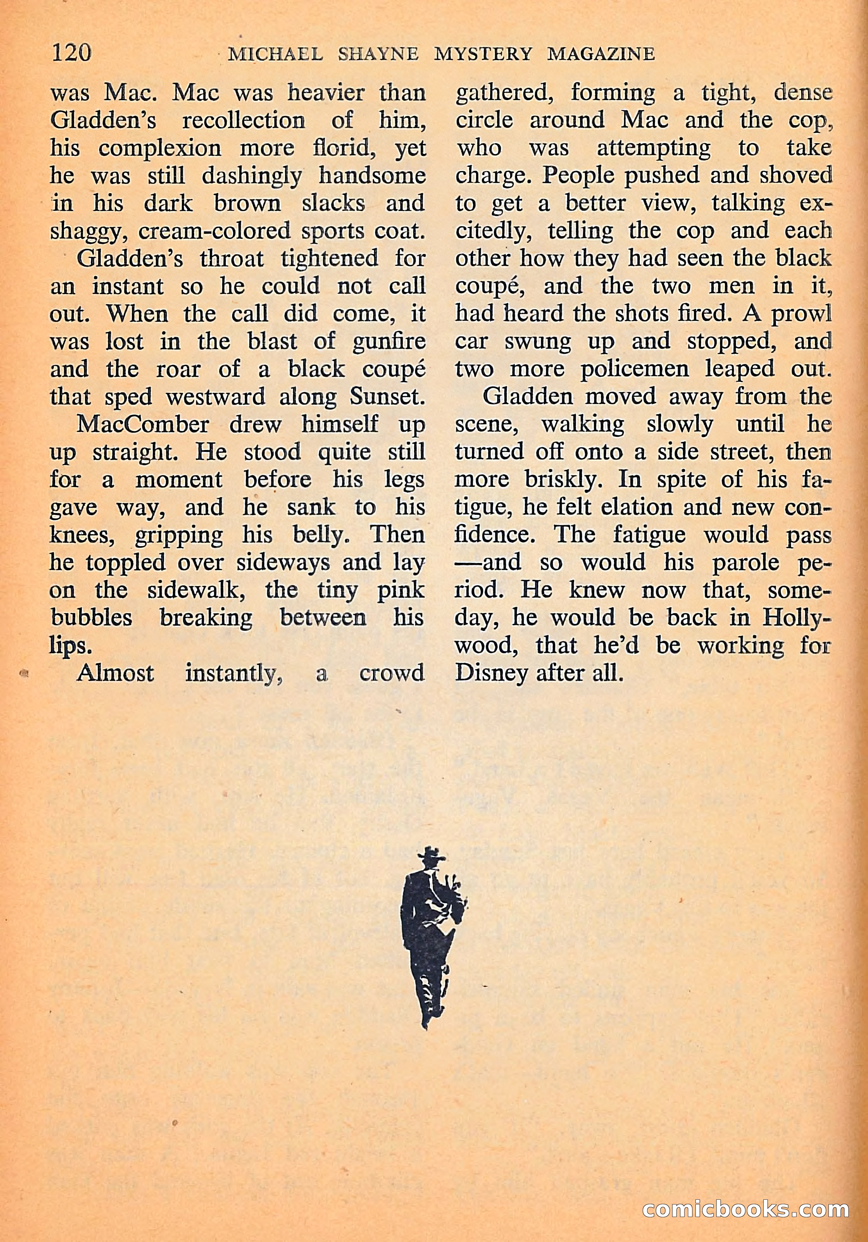 Michael Shayne Mystery Magazine, September 1956 — page 122 of 164