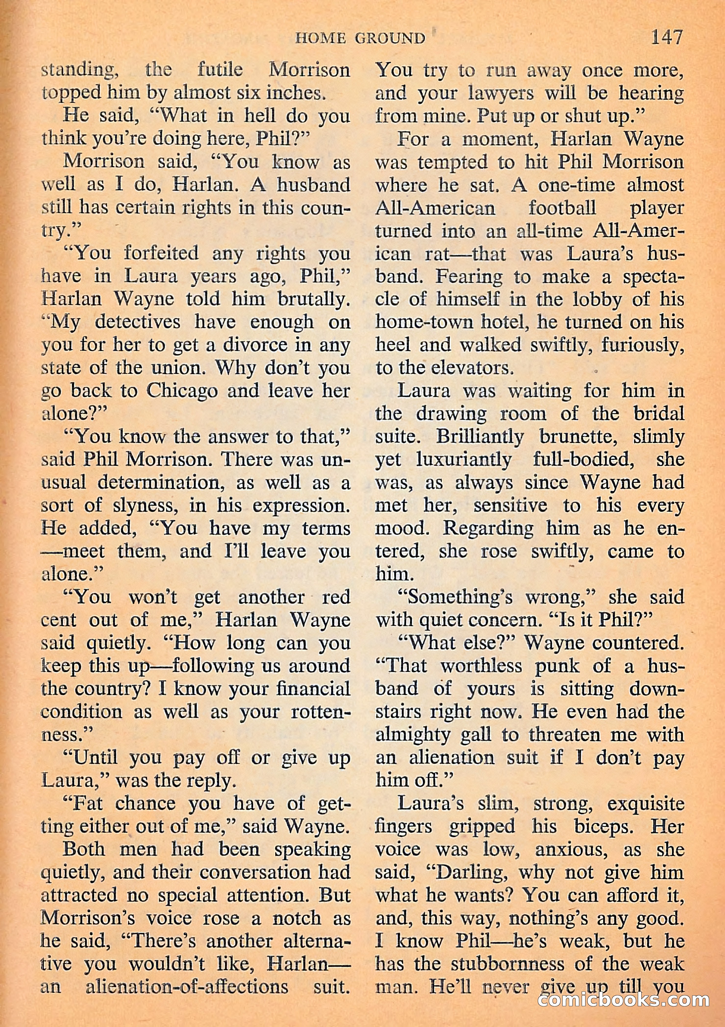 Michael Shayne Mystery Magazine, September 1956 — page 149 of 164