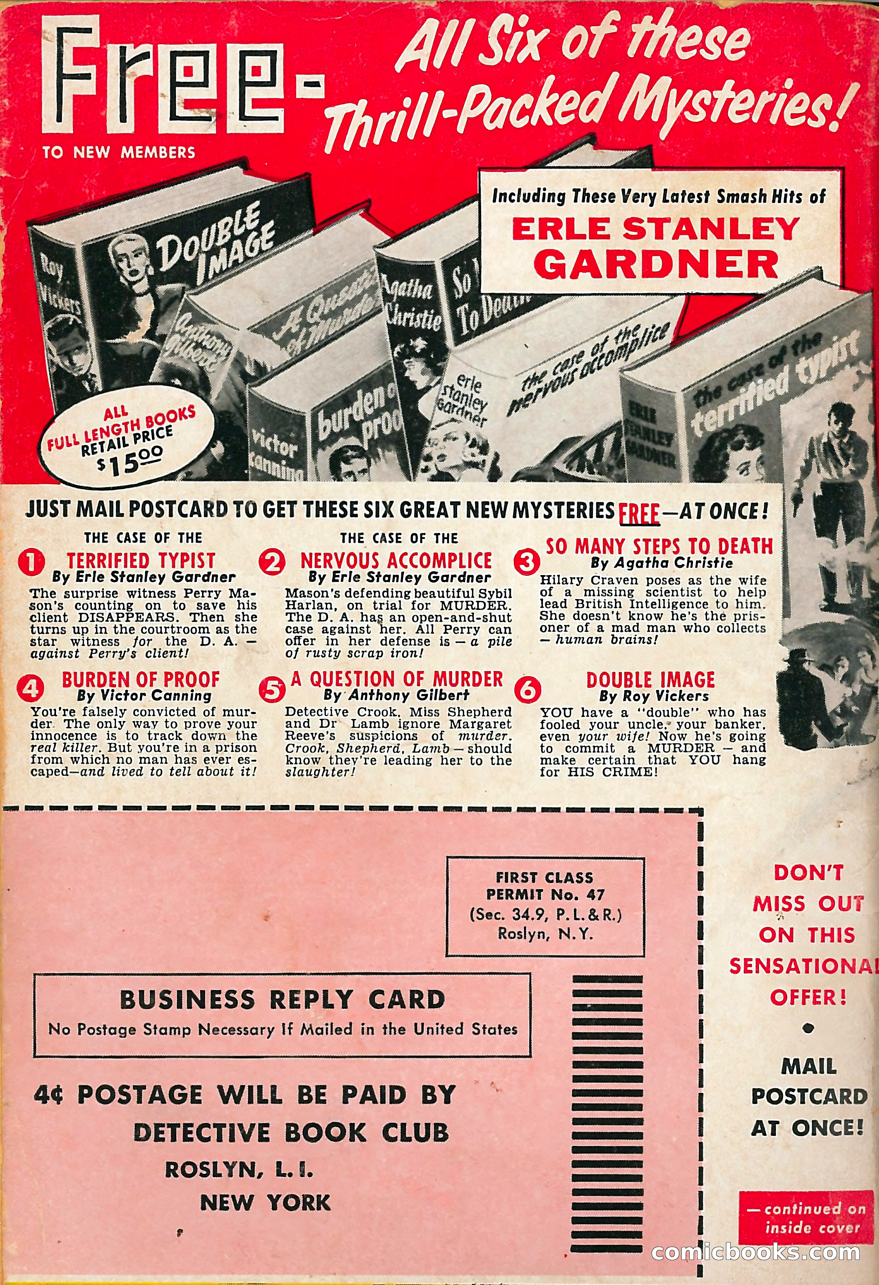 Michael Shayne Mystery Magazine, September 1956 — page 164 of 164