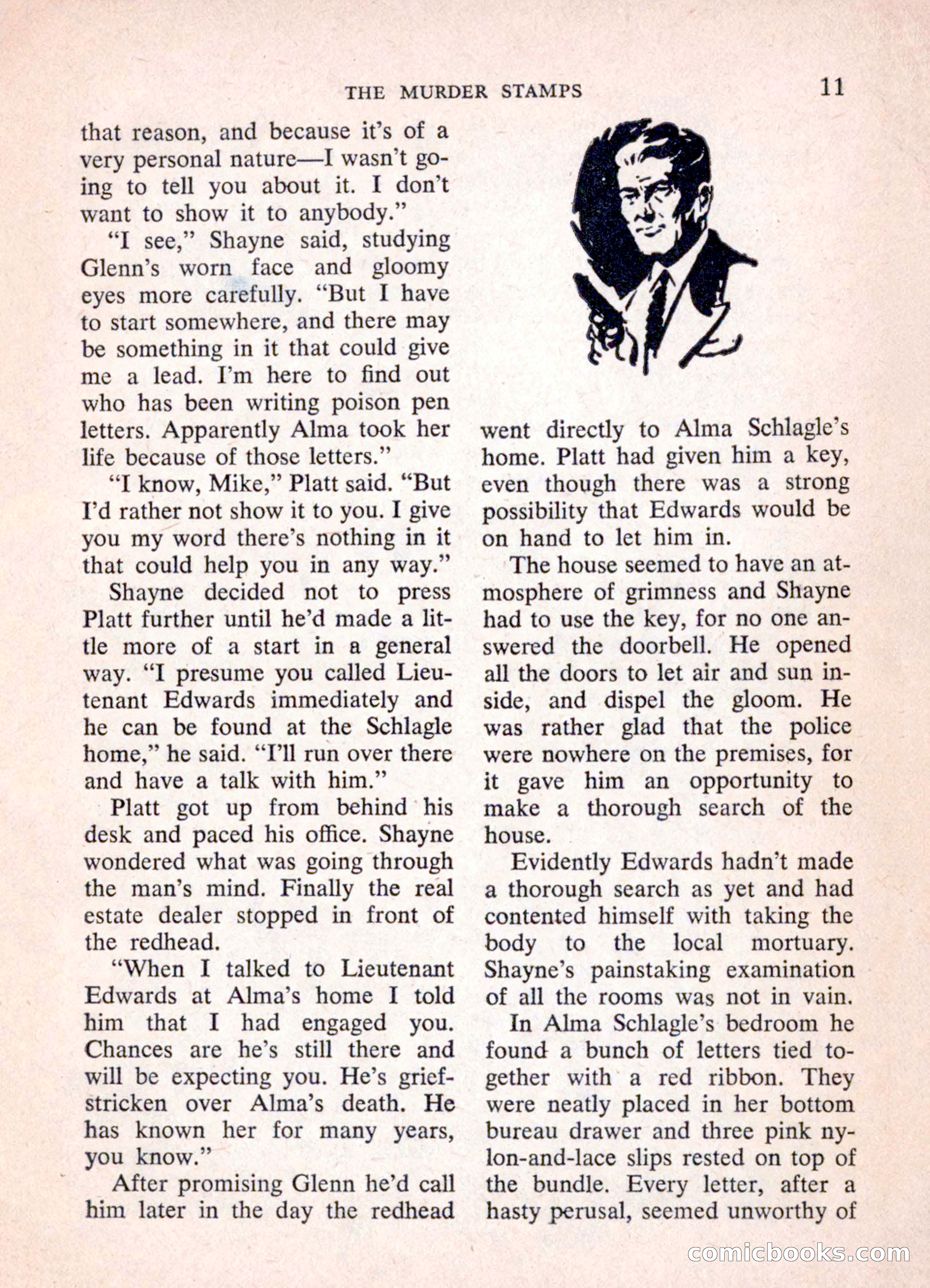 Mike Shayne Mystery Magazine, June 1962 — page 13 of 132