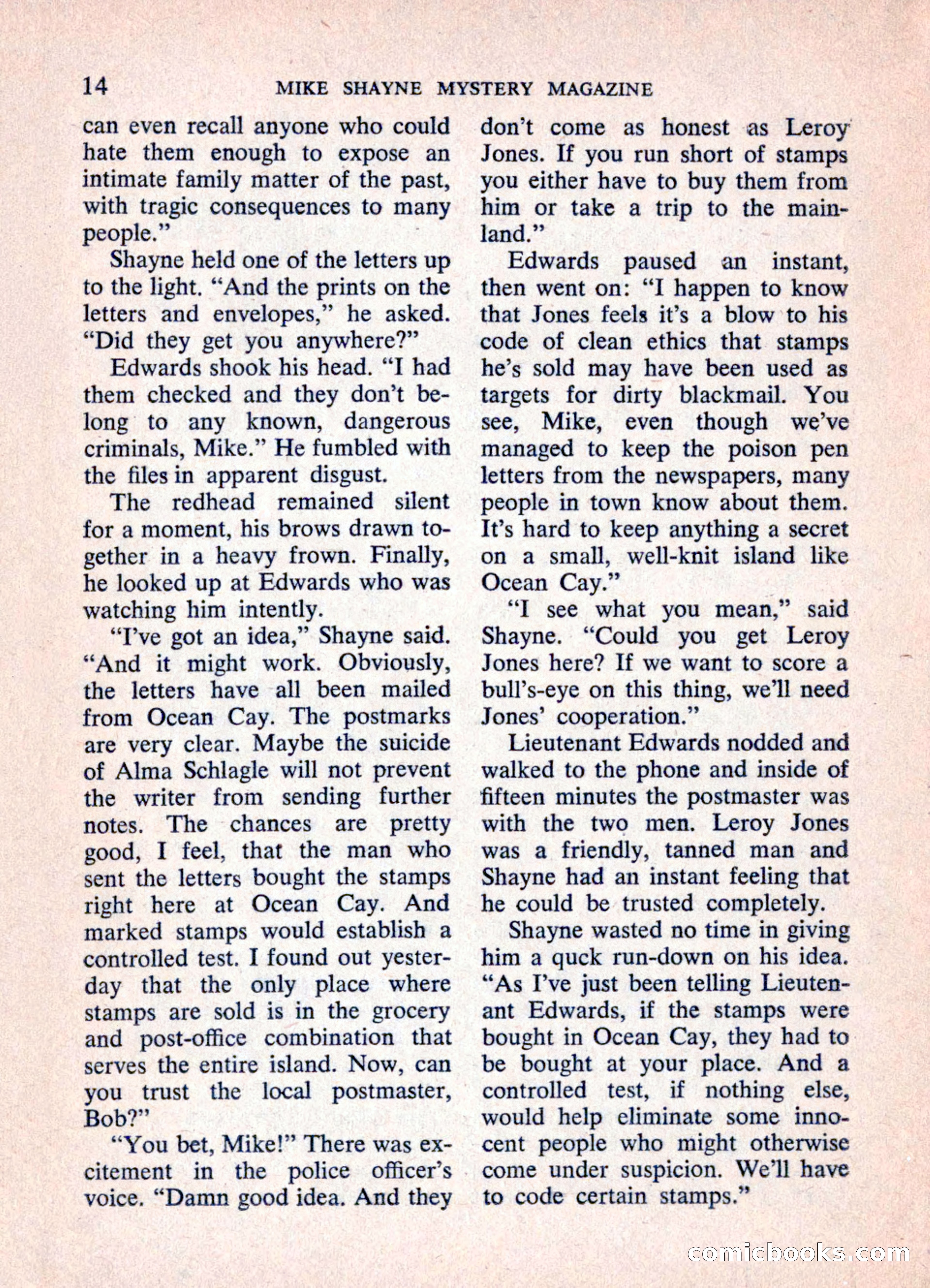 Mike Shayne Mystery Magazine, June 1962 — page 16 of 132