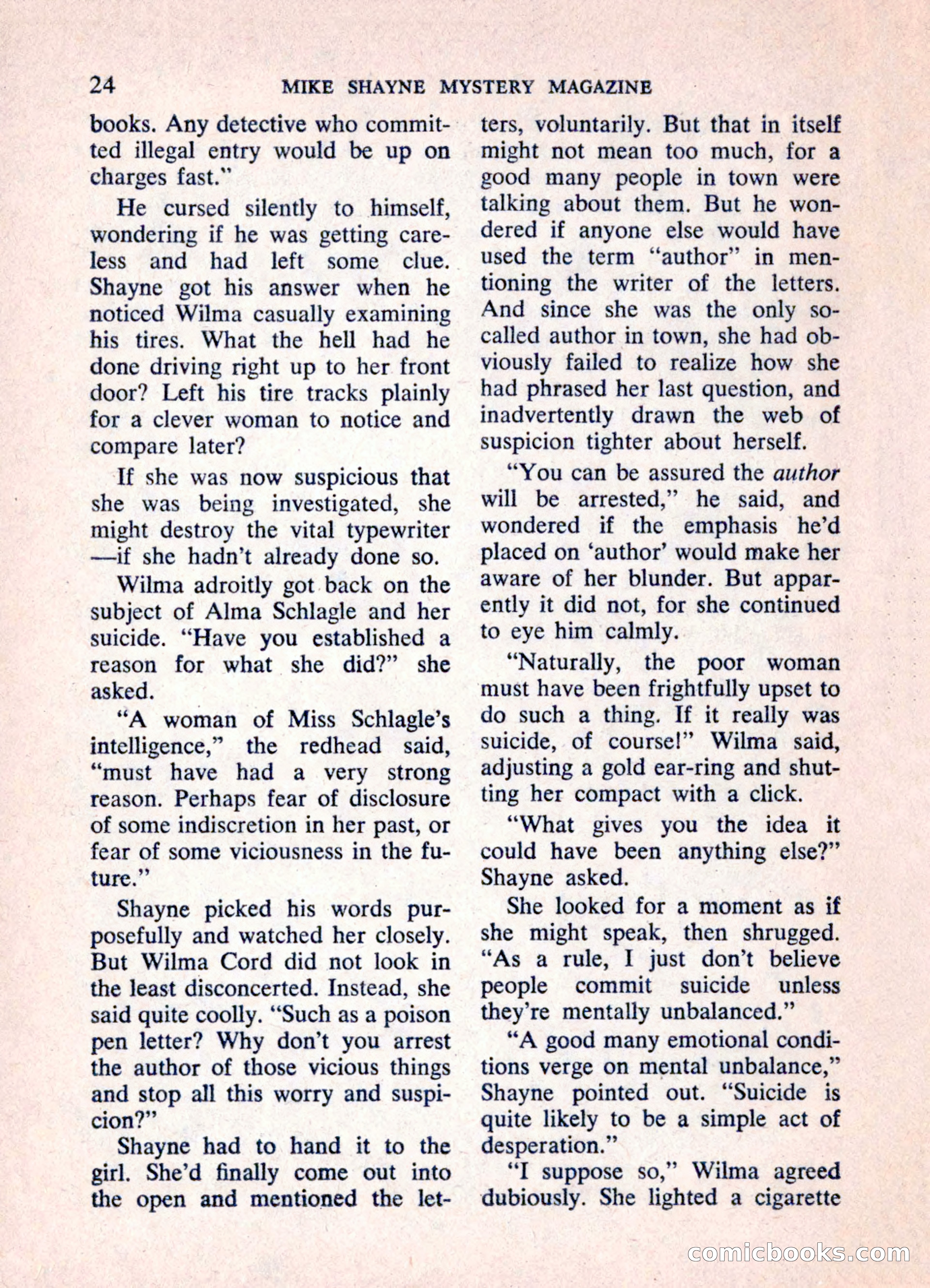 Mike Shayne Mystery Magazine, June 1962 — page 26 of 132