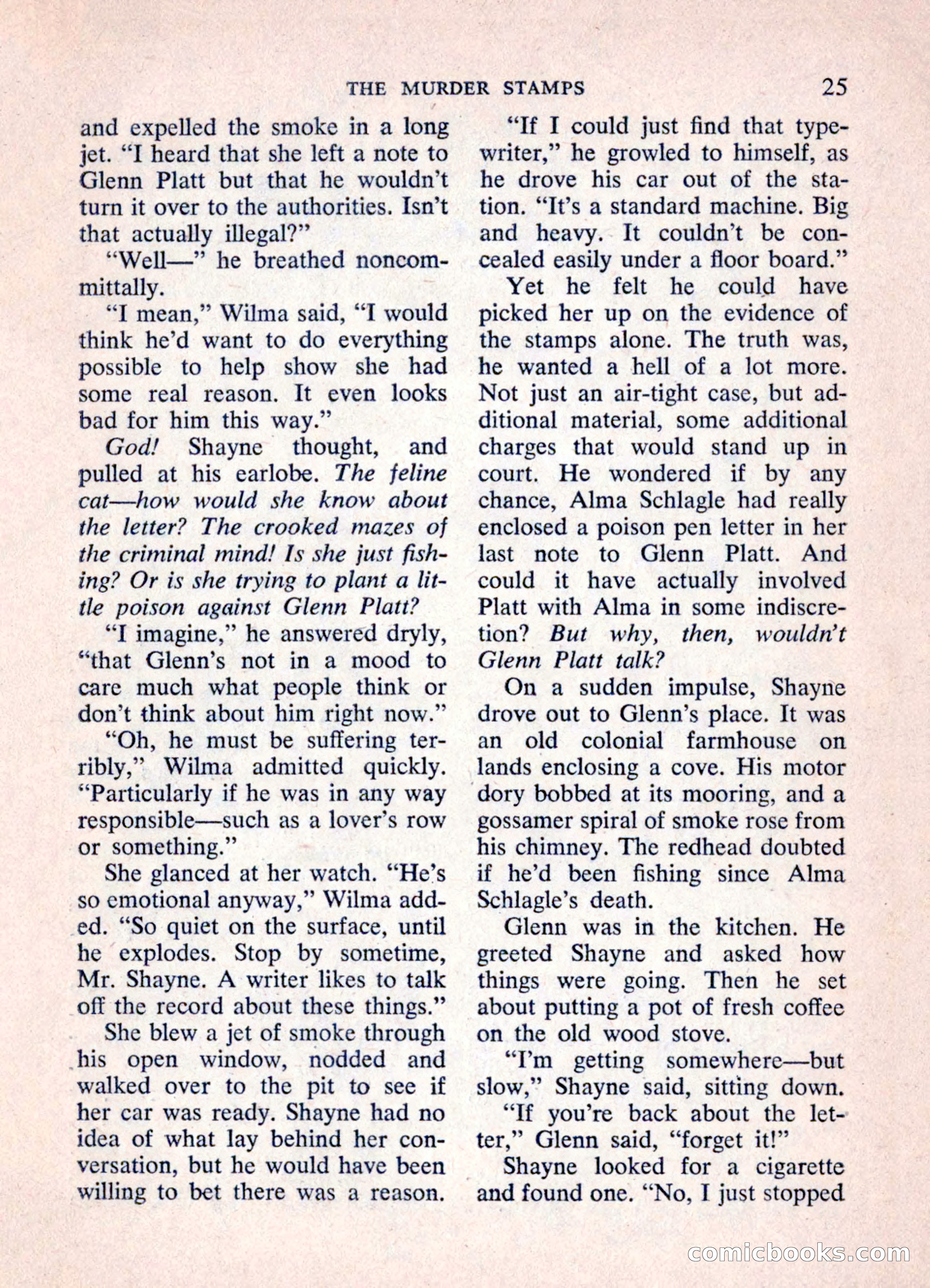 Mike Shayne Mystery Magazine, June 1962 — page 27 of 132