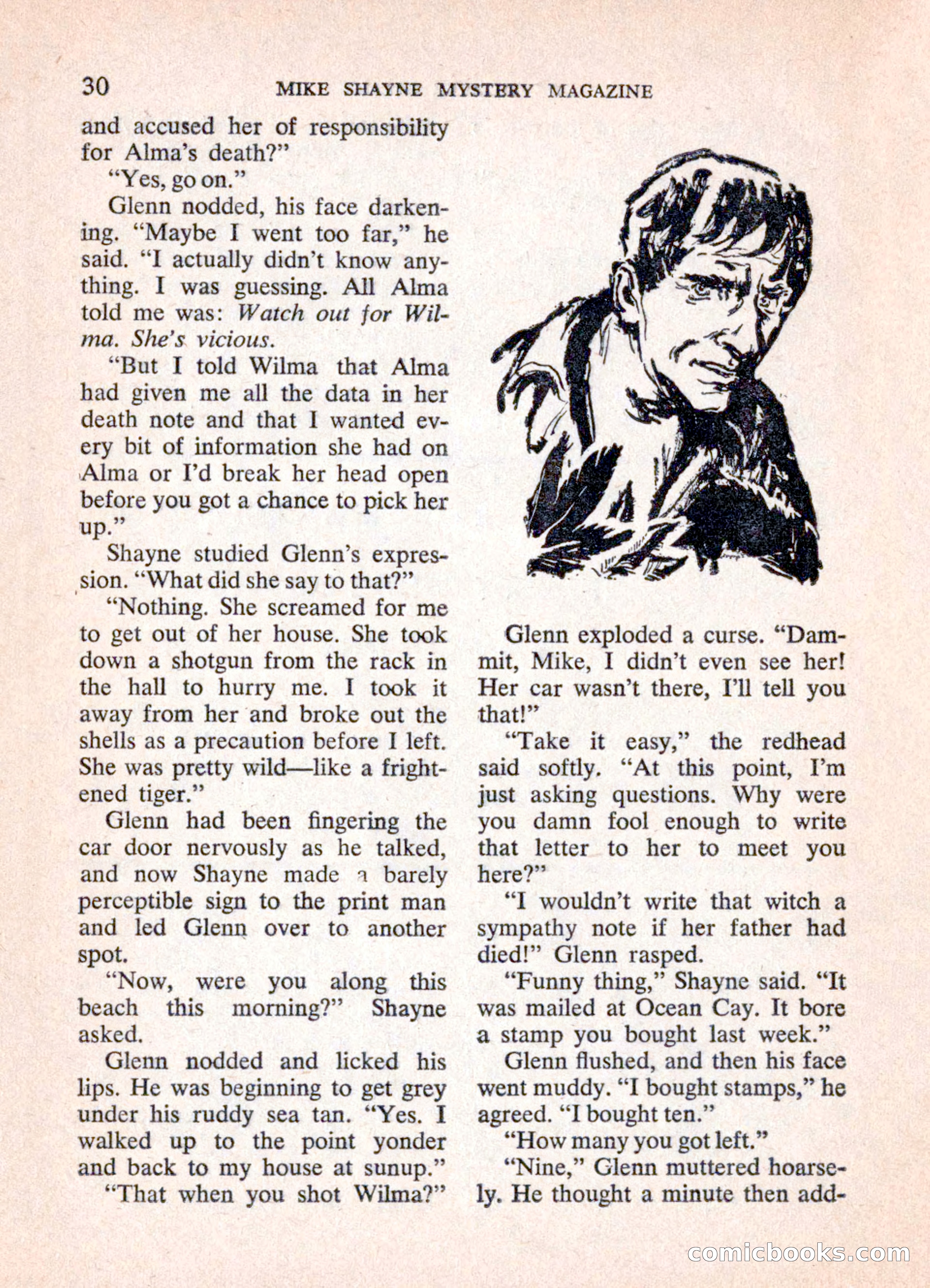 Mike Shayne Mystery Magazine, June 1962 — page 32 of 132