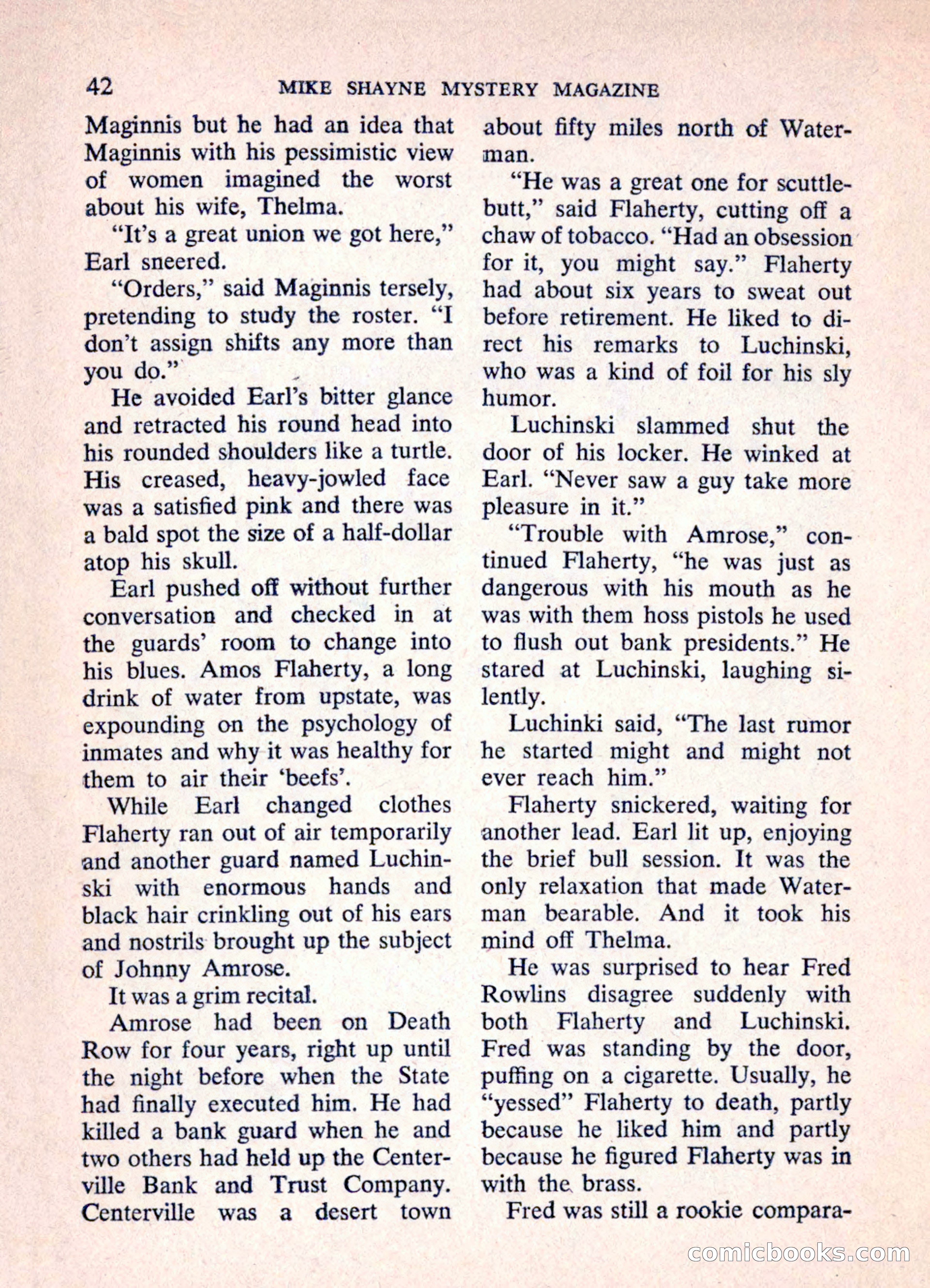 Mike Shayne Mystery Magazine, June 1962 — page 44 of 132