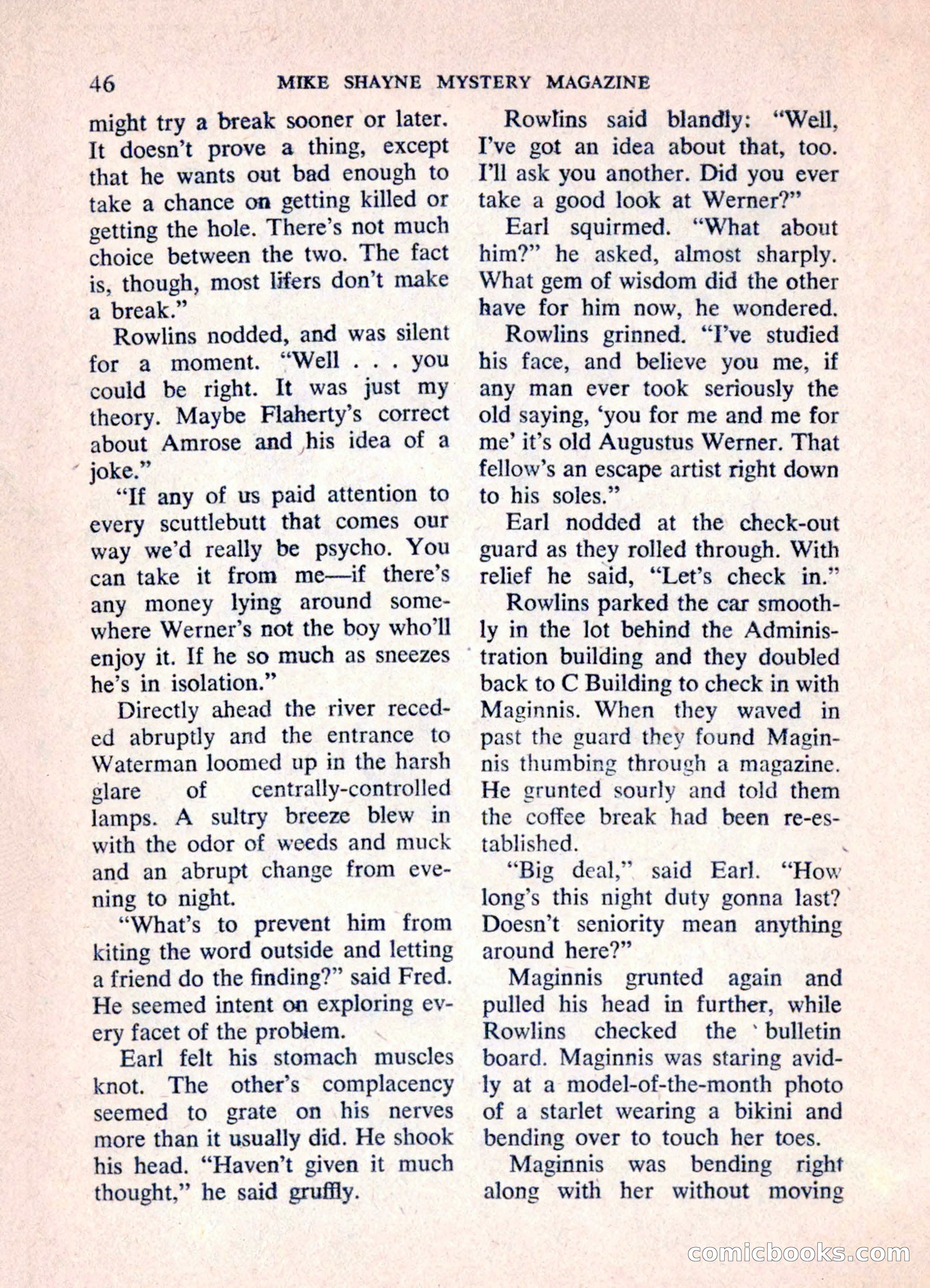 Mike Shayne Mystery Magazine, June 1962 — page 48 of 132