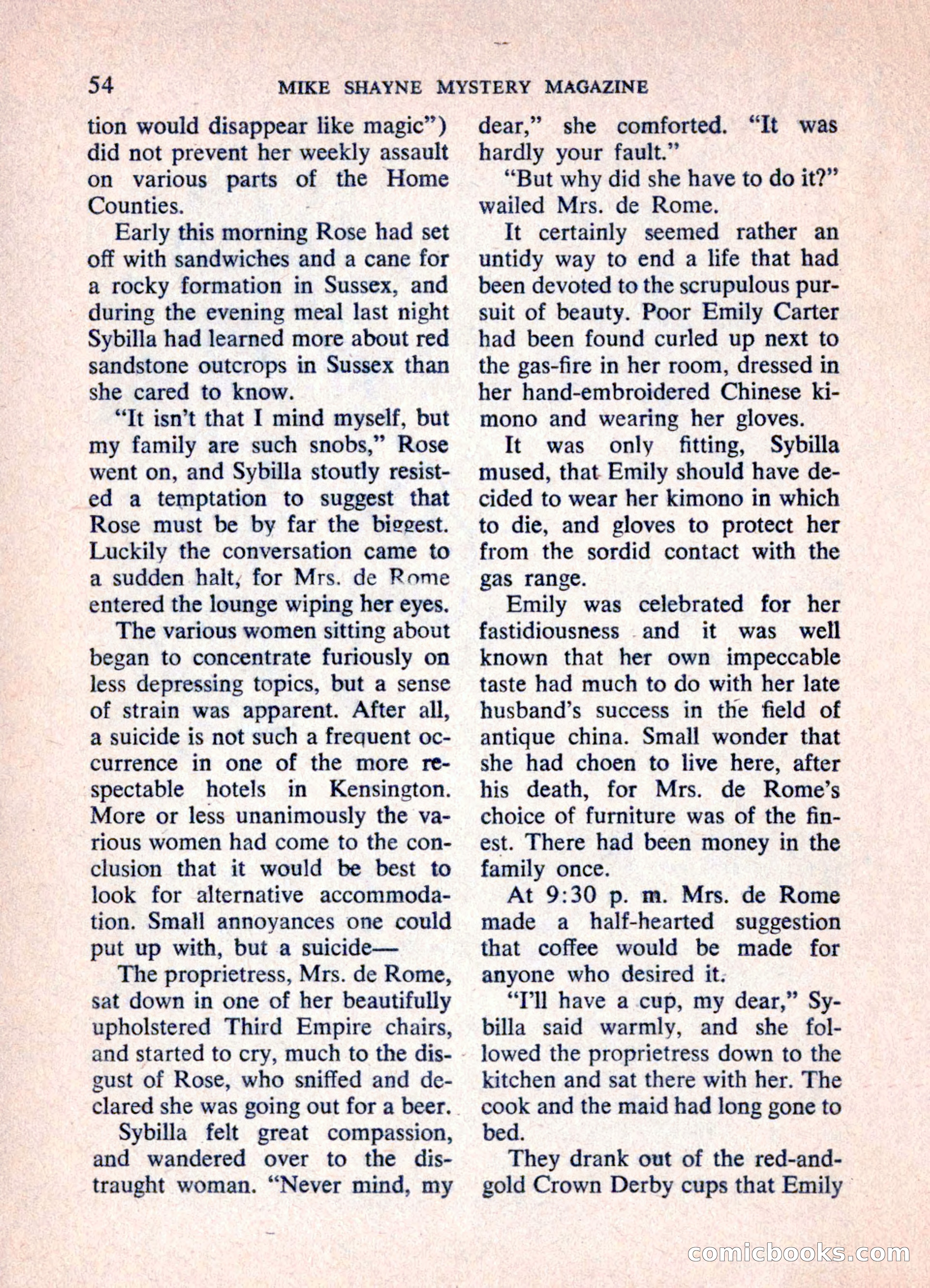Mike Shayne Mystery Magazine, June 1962 — page 56 of 132