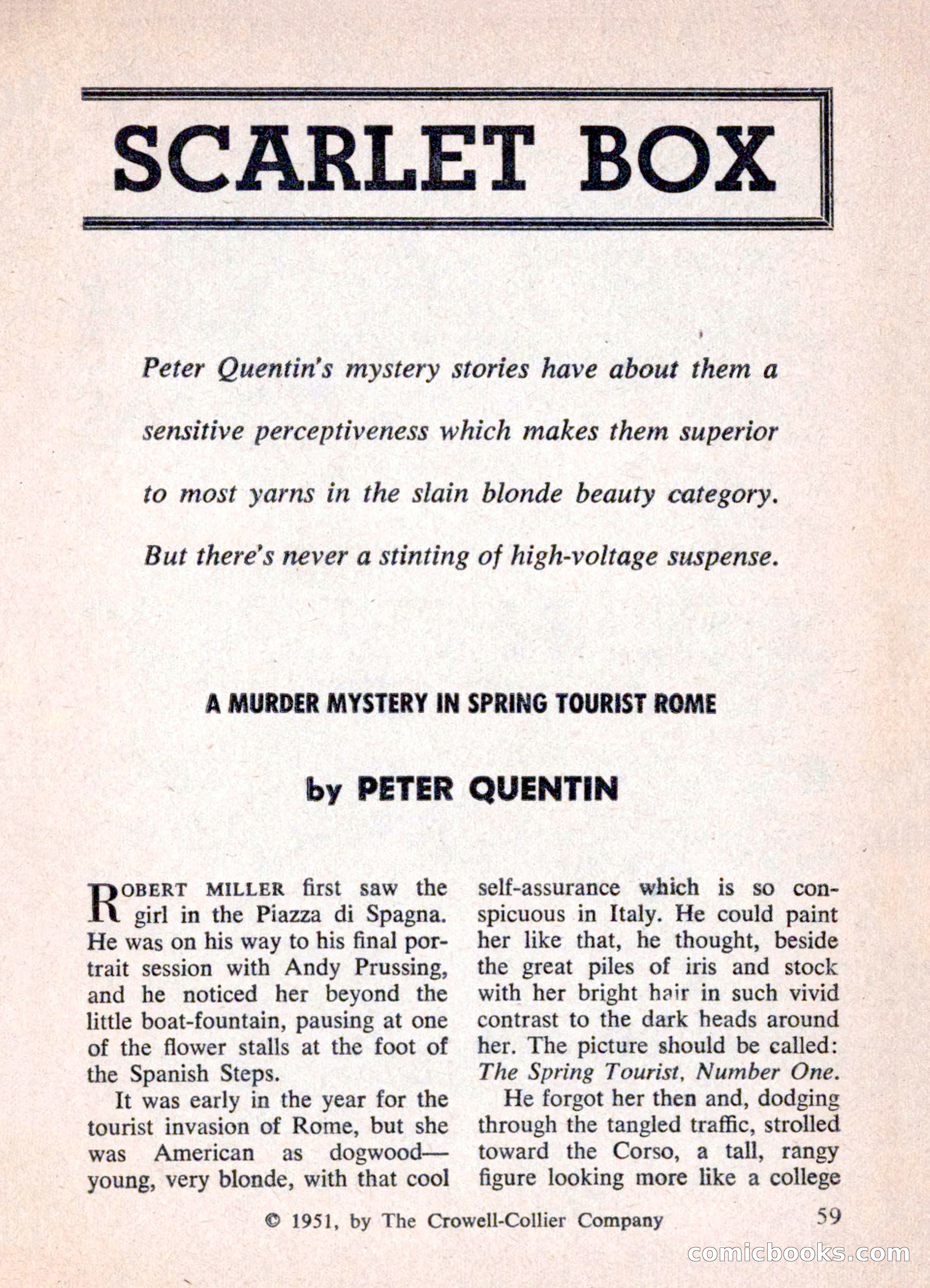Mike Shayne Mystery Magazine, June 1962 — page 61 of 132