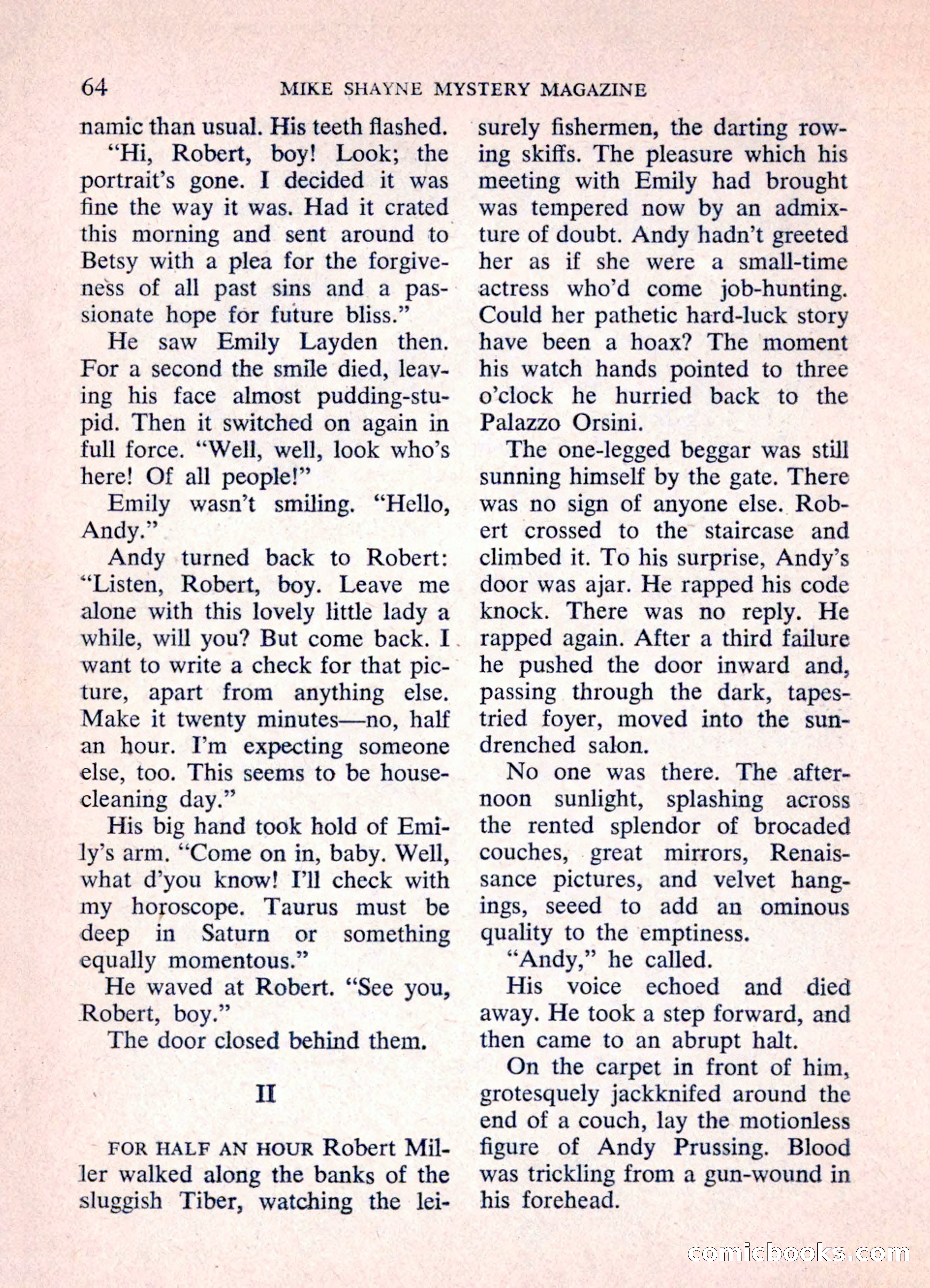 Mike Shayne Mystery Magazine, June 1962 — page 66 of 132