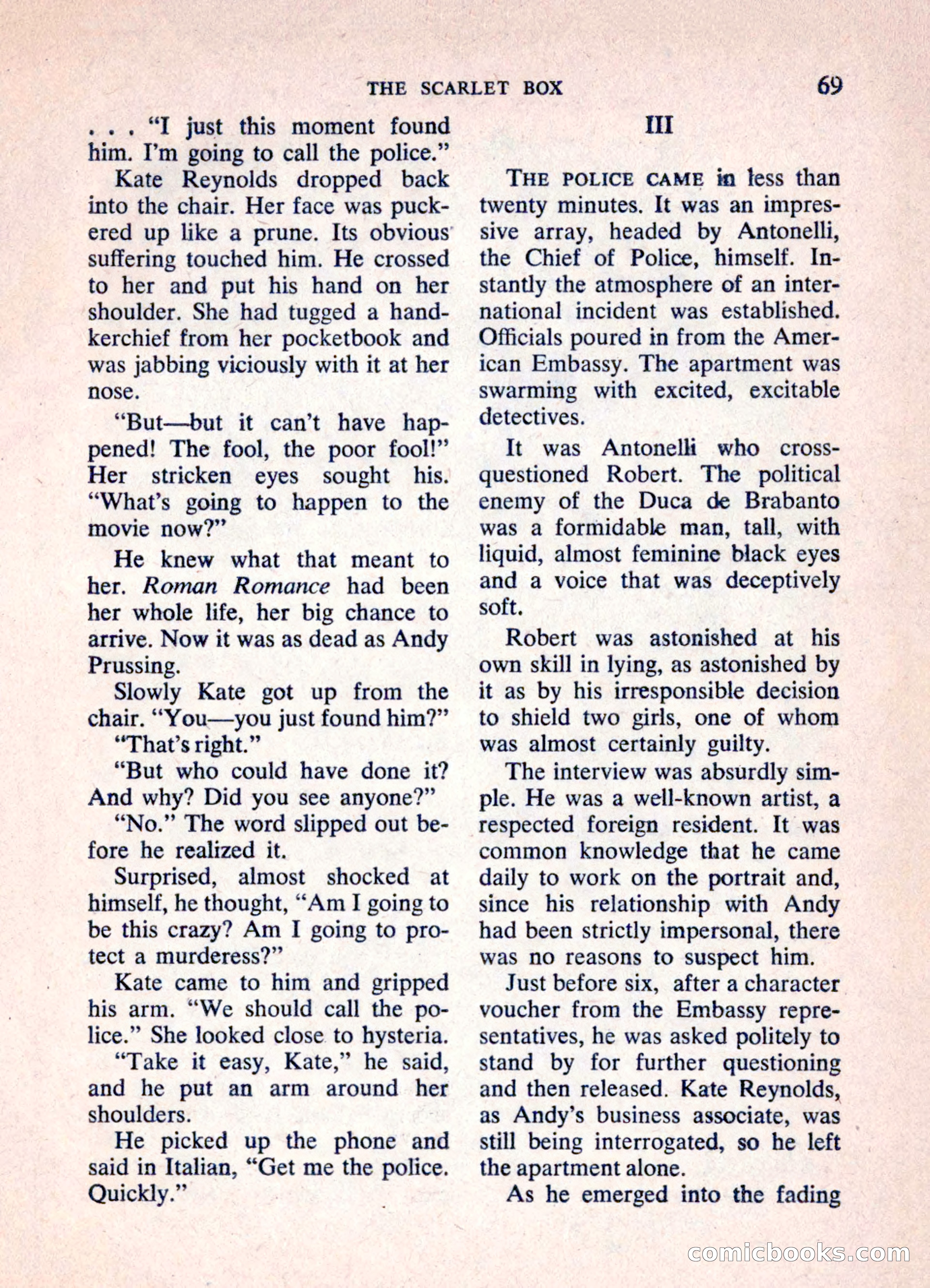 Mike Shayne Mystery Magazine, June 1962 — page 71 of 132