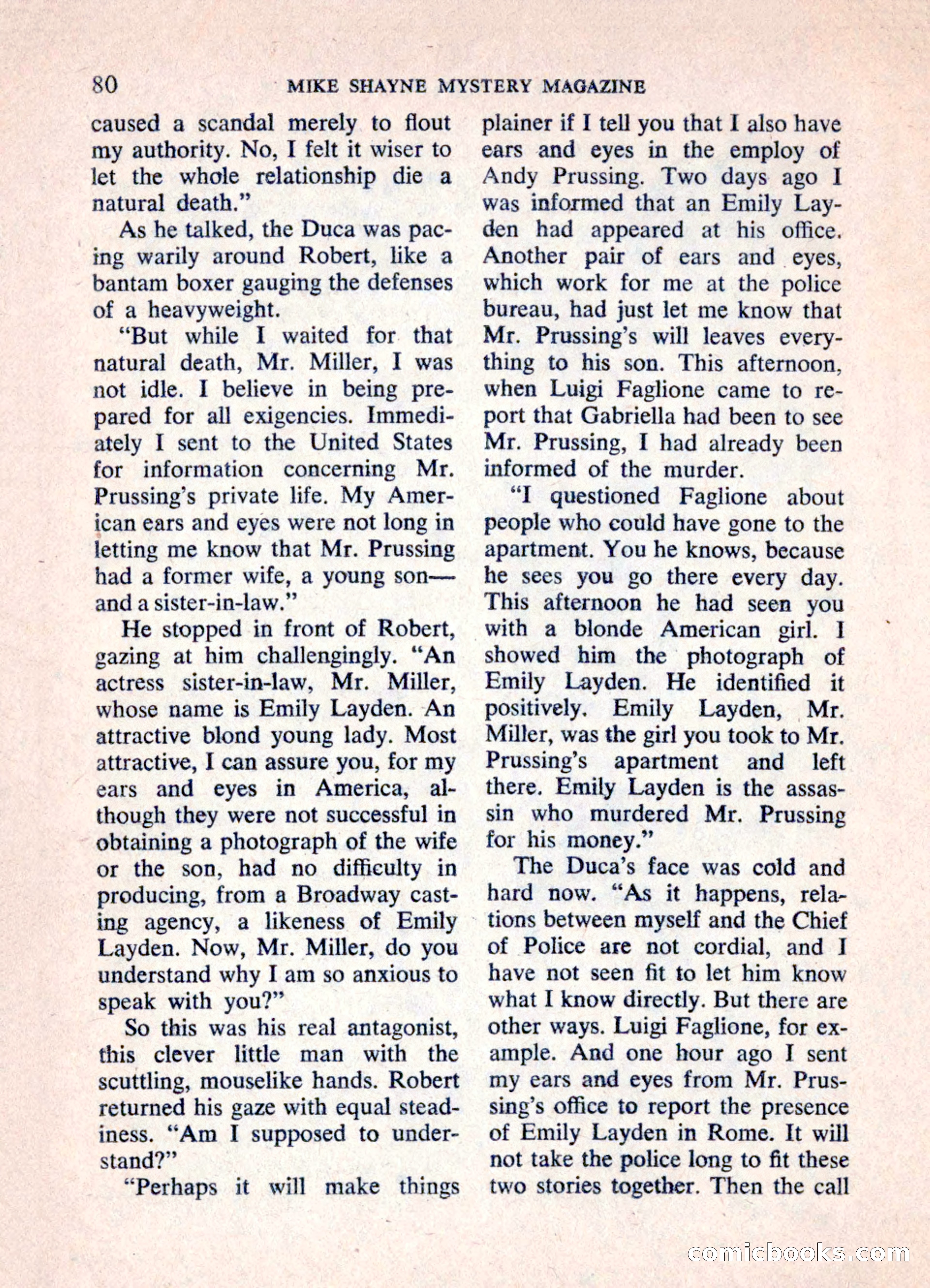 Mike Shayne Mystery Magazine, June 1962 — page 82 of 132