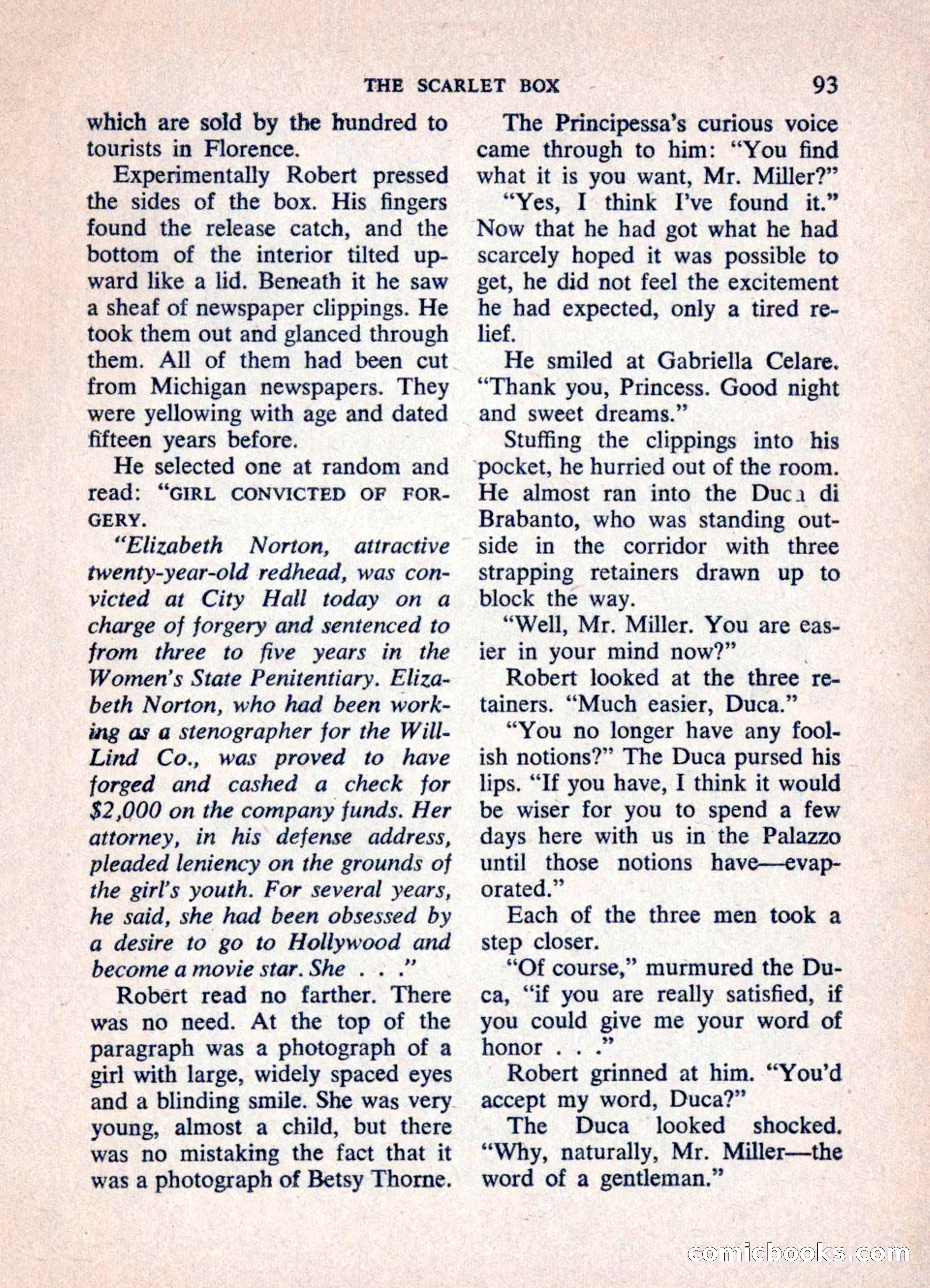 Mike Shayne Mystery Magazine, June 1962 — page 95 of 132