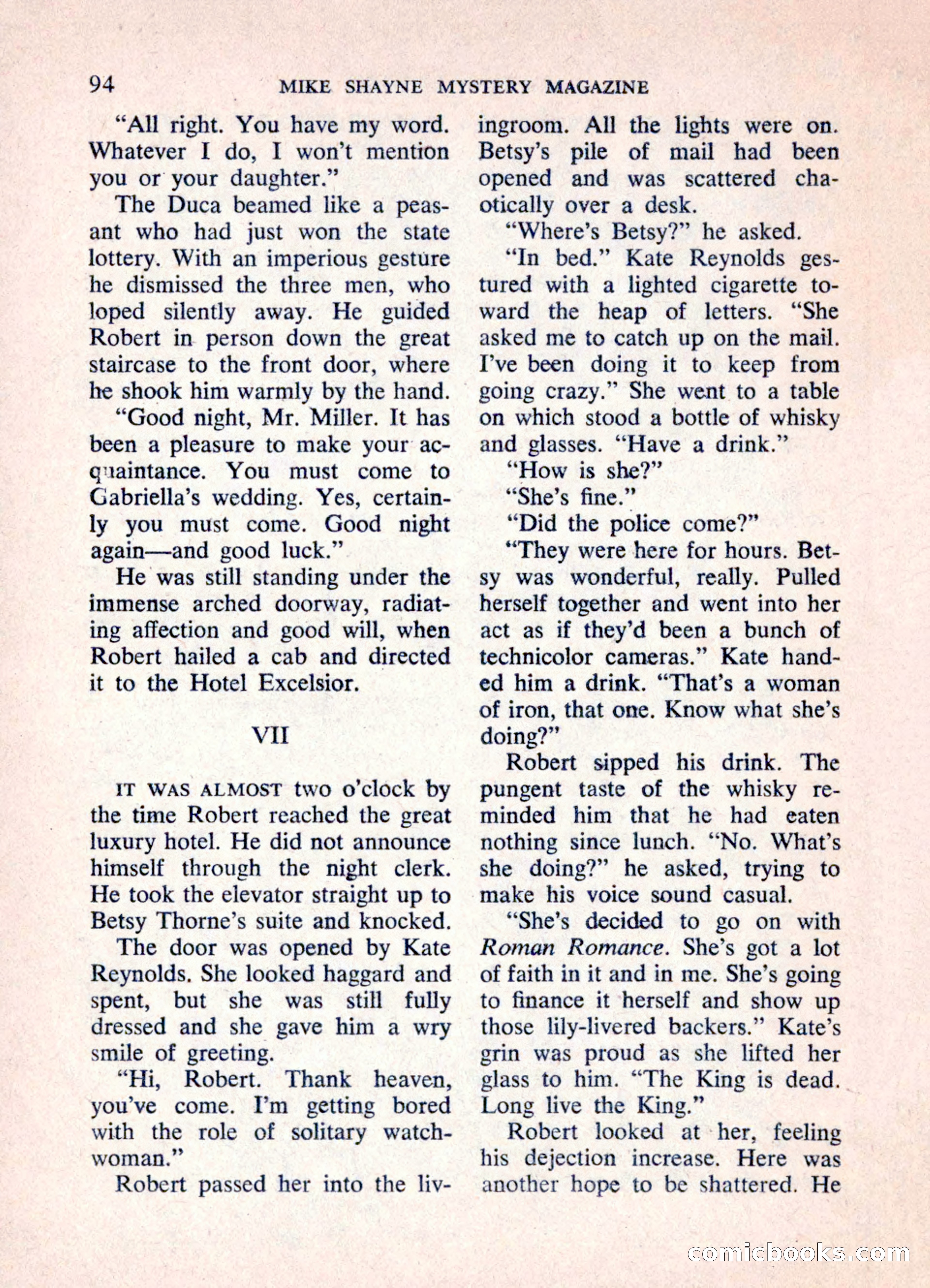 Mike Shayne Mystery Magazine, June 1962 — page 96 of 132