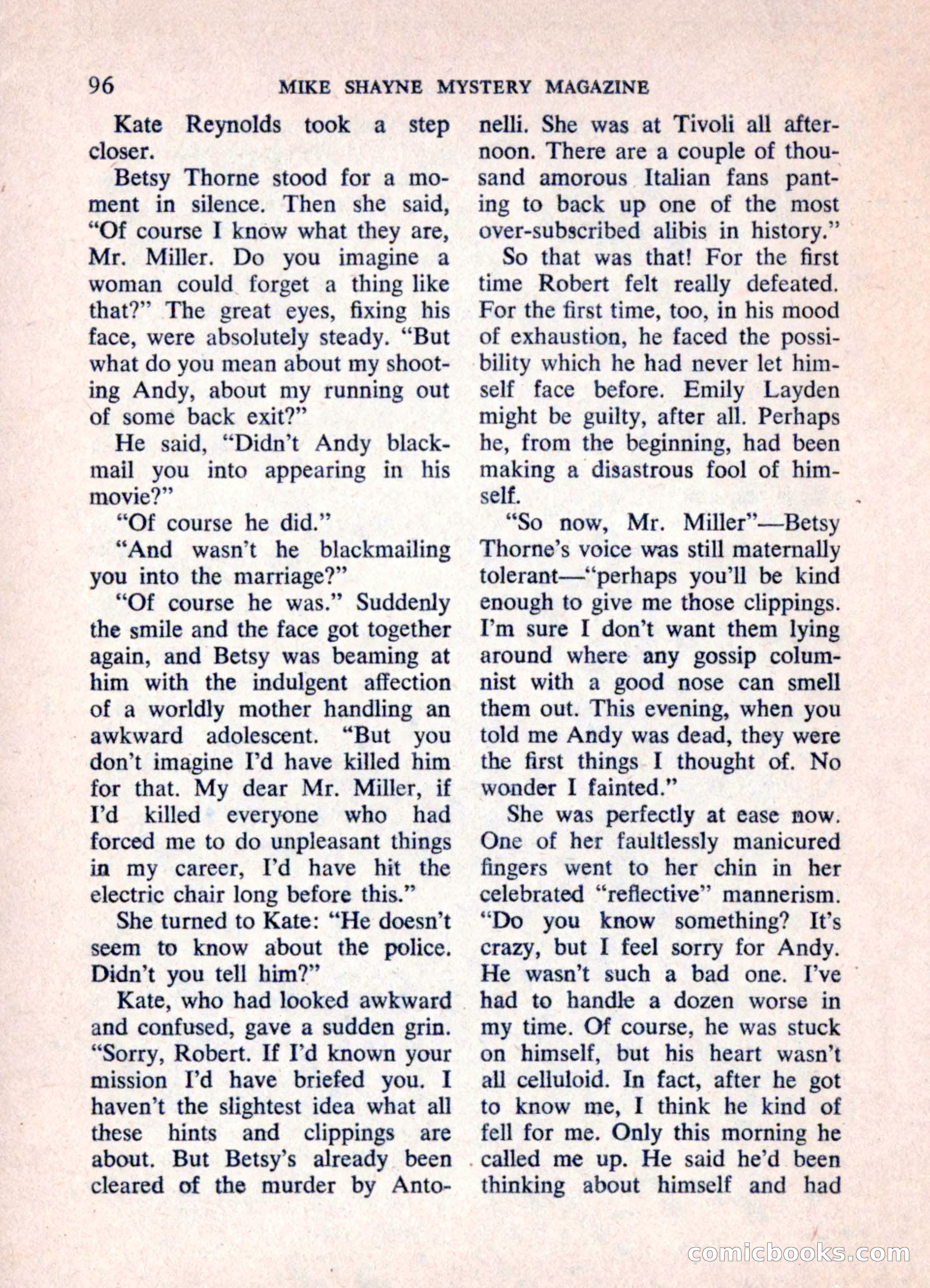 Mike Shayne Mystery Magazine, June 1962 — page 98 of 132