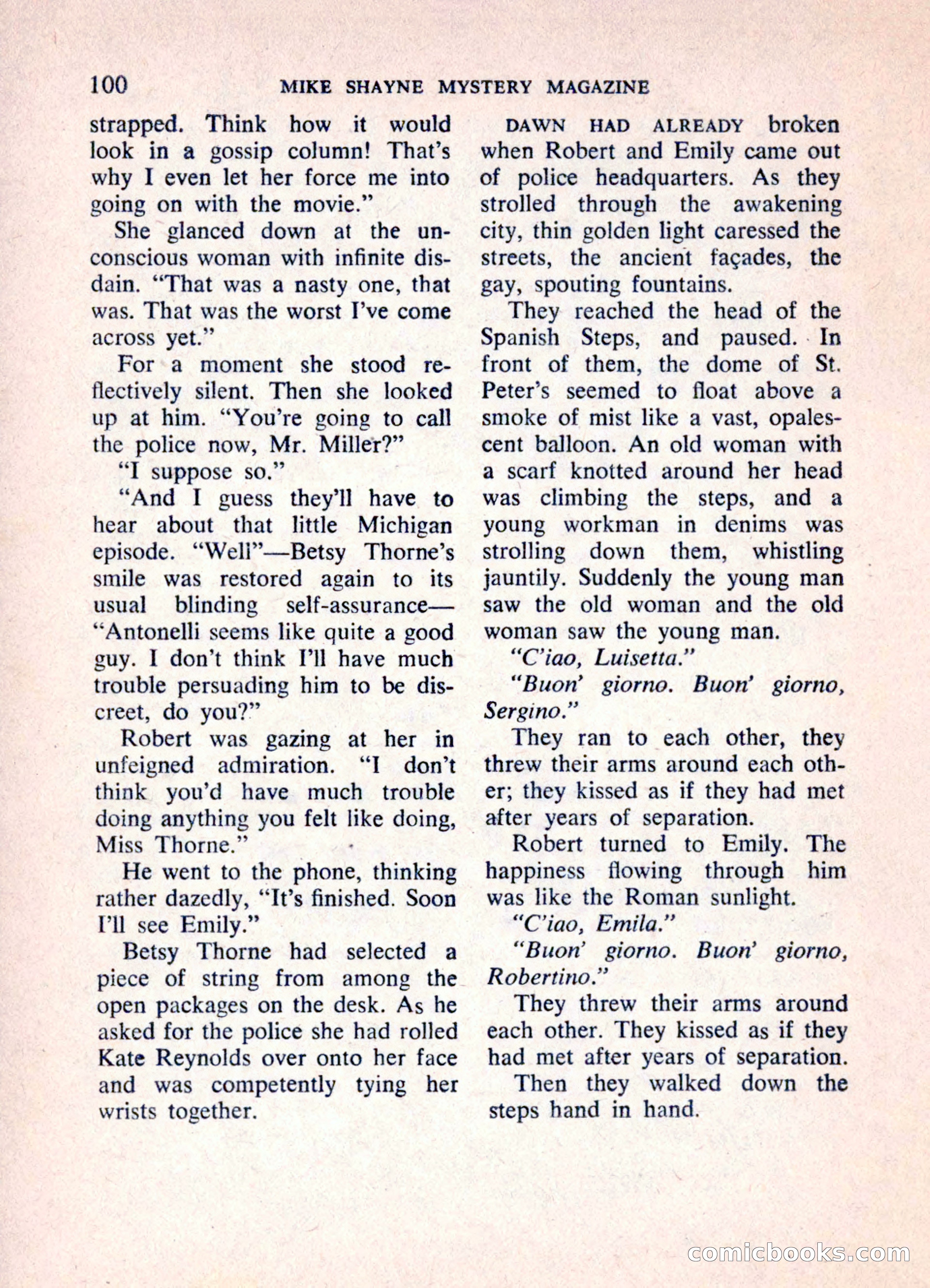 Mike Shayne Mystery Magazine, June 1962 — page 102 of 132