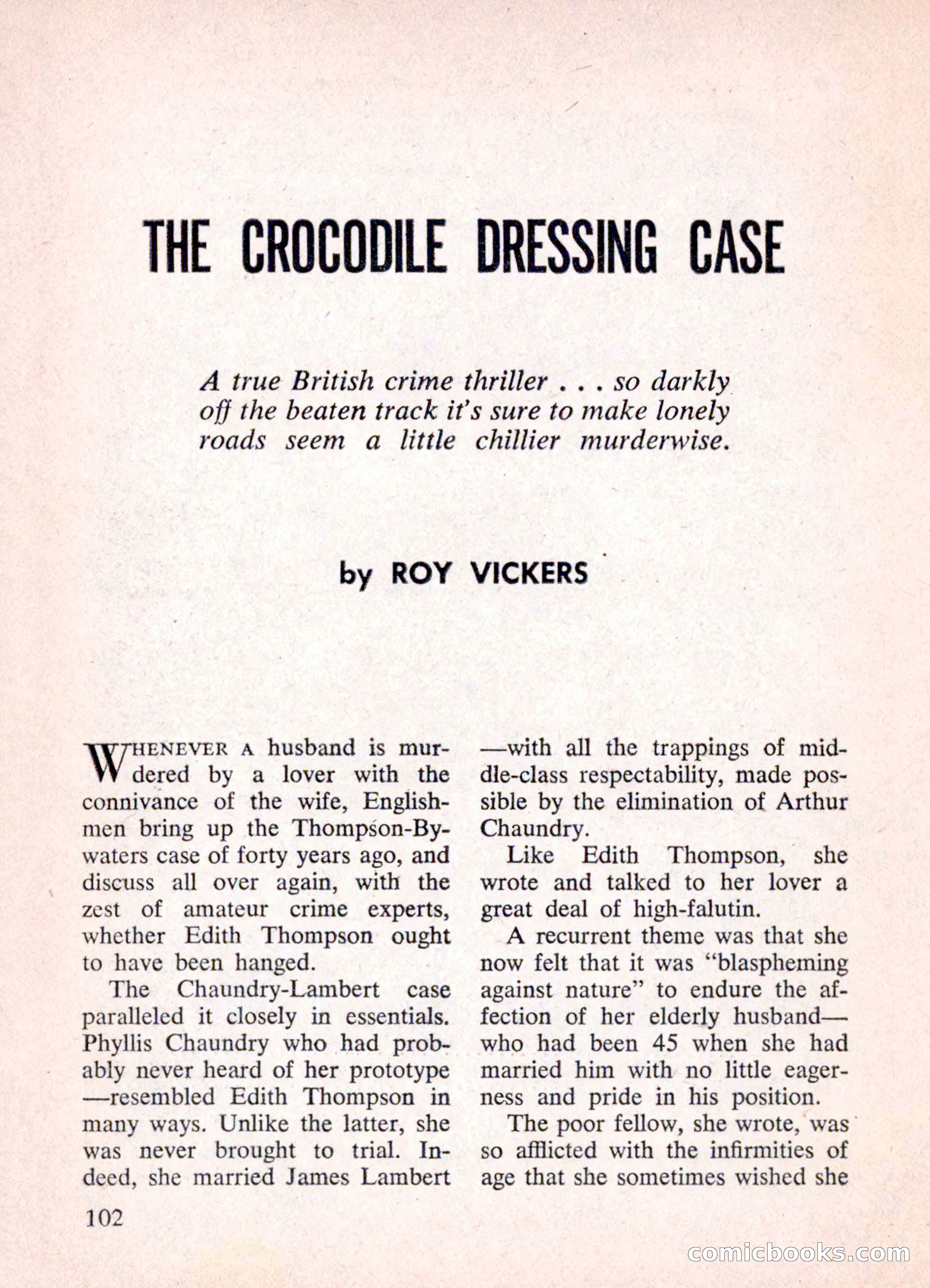 Mike Shayne Mystery Magazine, June 1962 — page 104 of 132