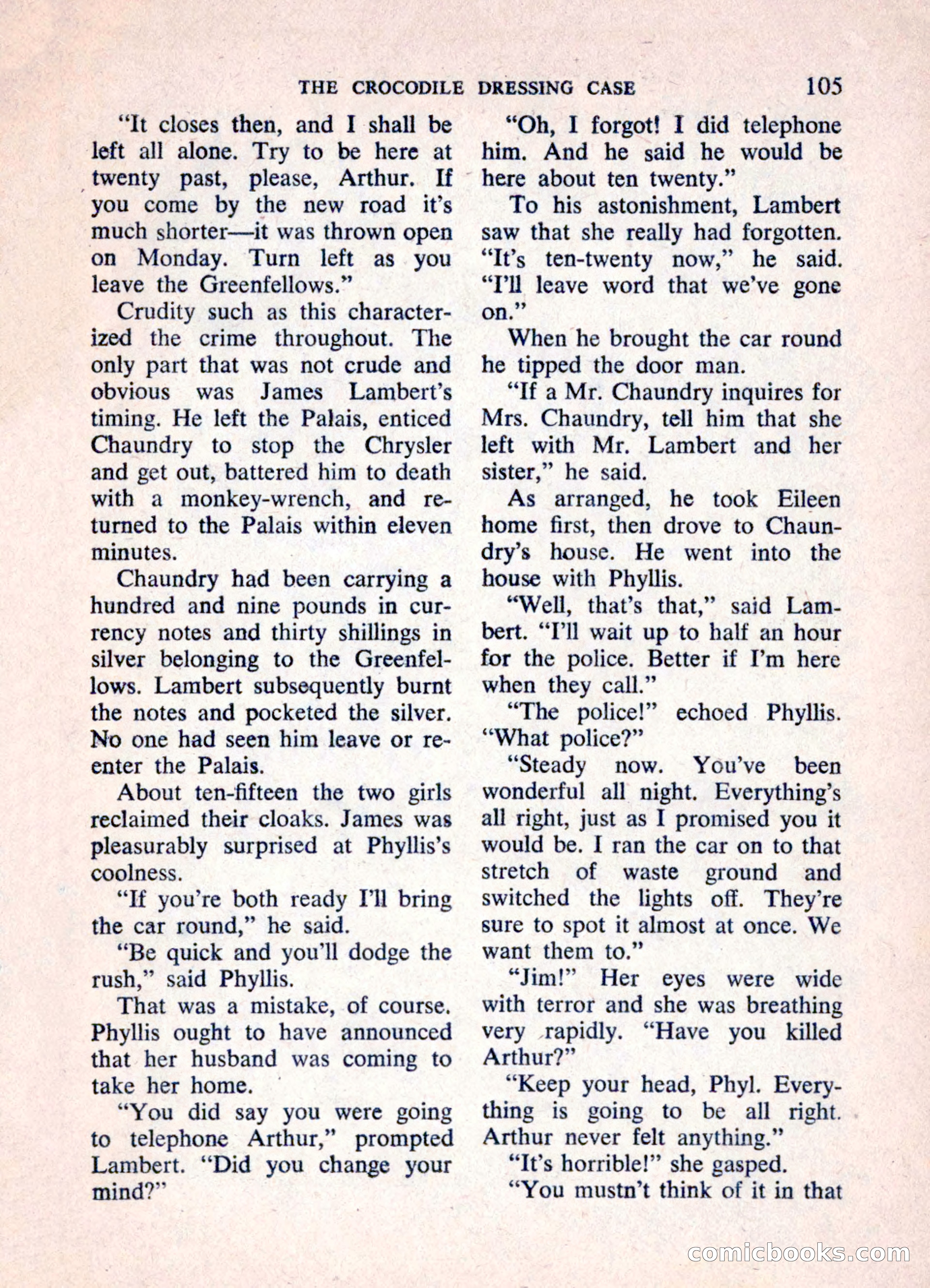 Mike Shayne Mystery Magazine, June 1962 — page 107 of 132