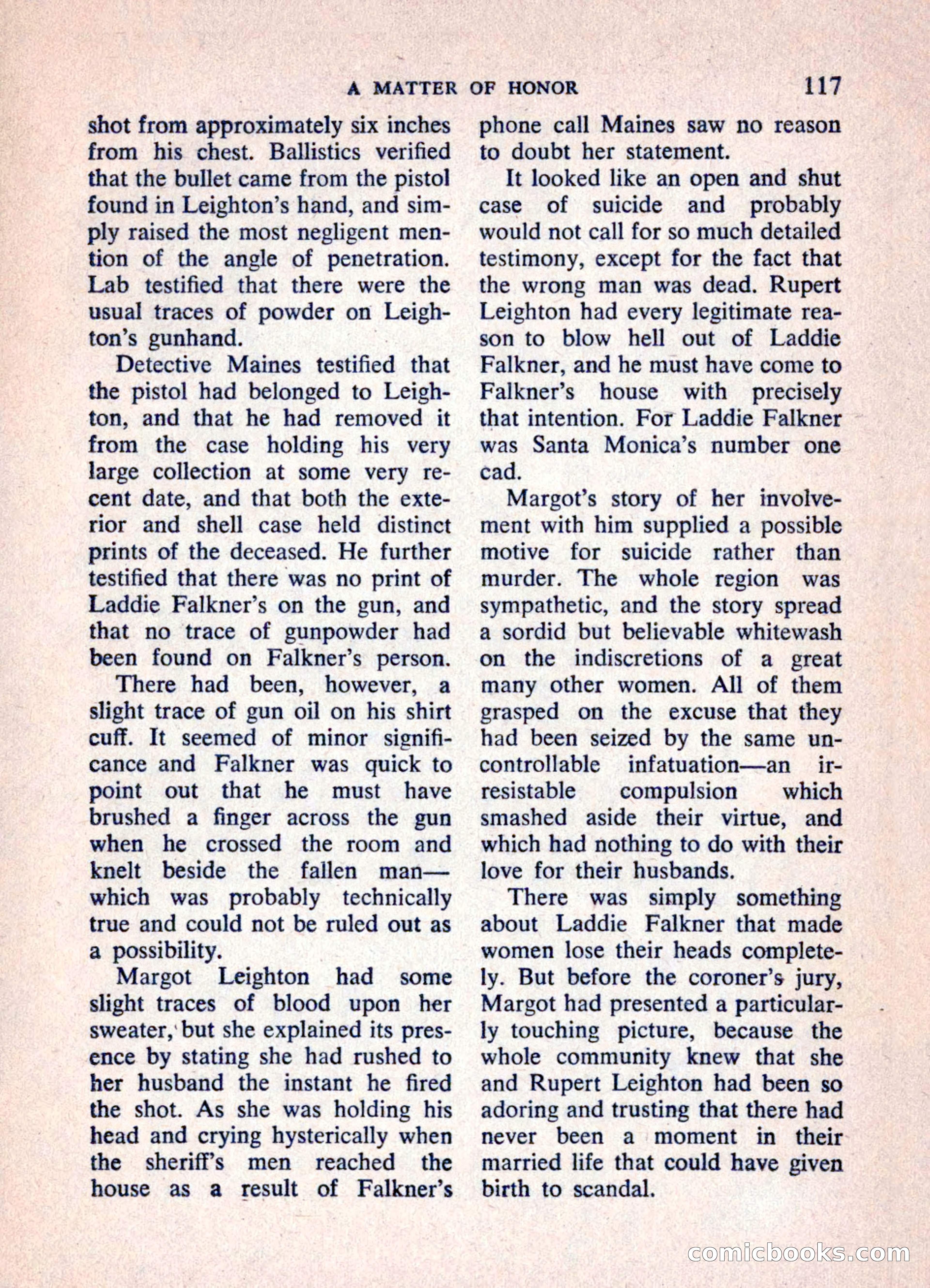 Mike Shayne Mystery Magazine, June 1962 — page 119 of 132