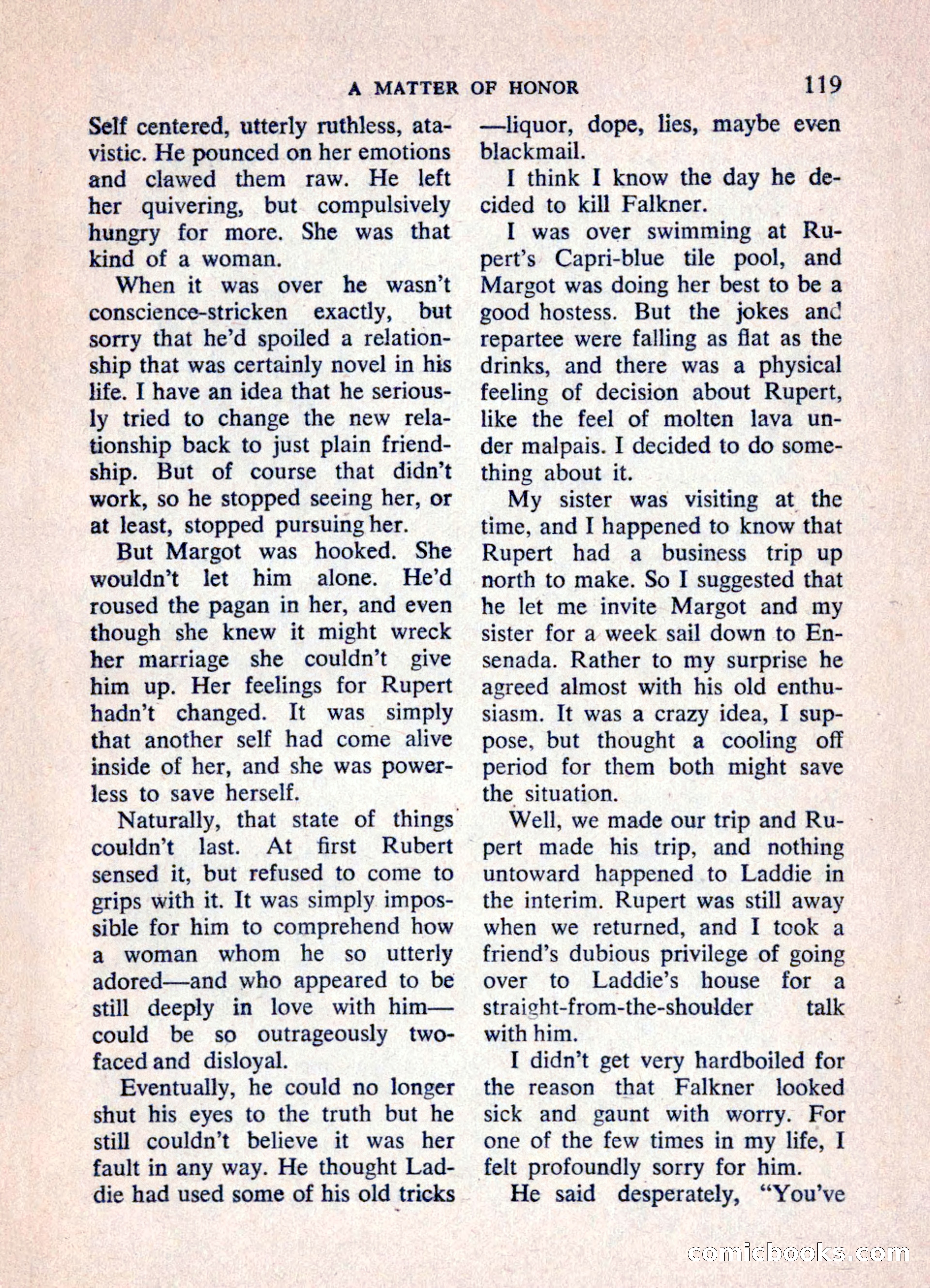 Mike Shayne Mystery Magazine, June 1962 — page 121 of 132