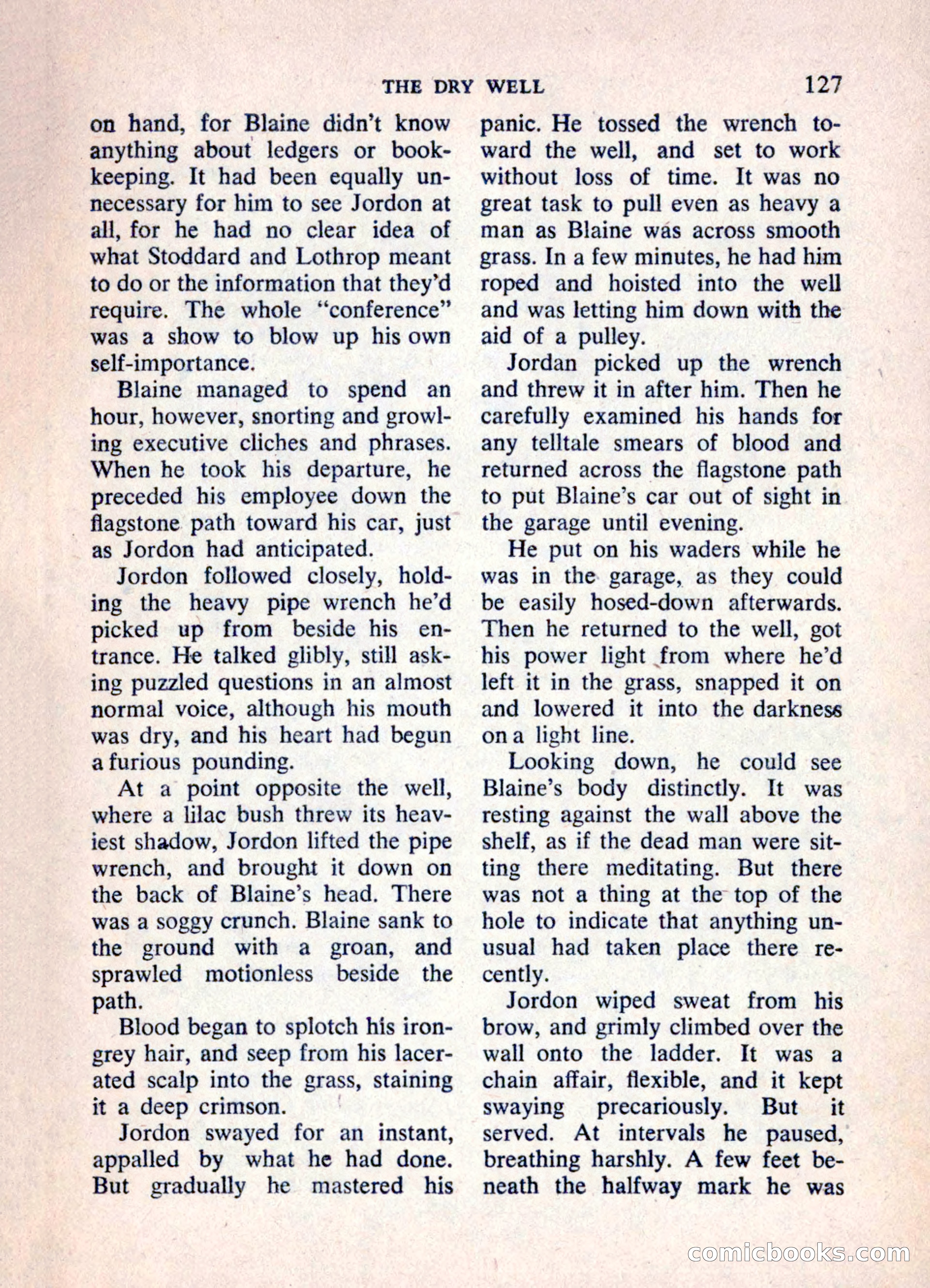 Mike Shayne Mystery Magazine, June 1962 — page 129 of 132