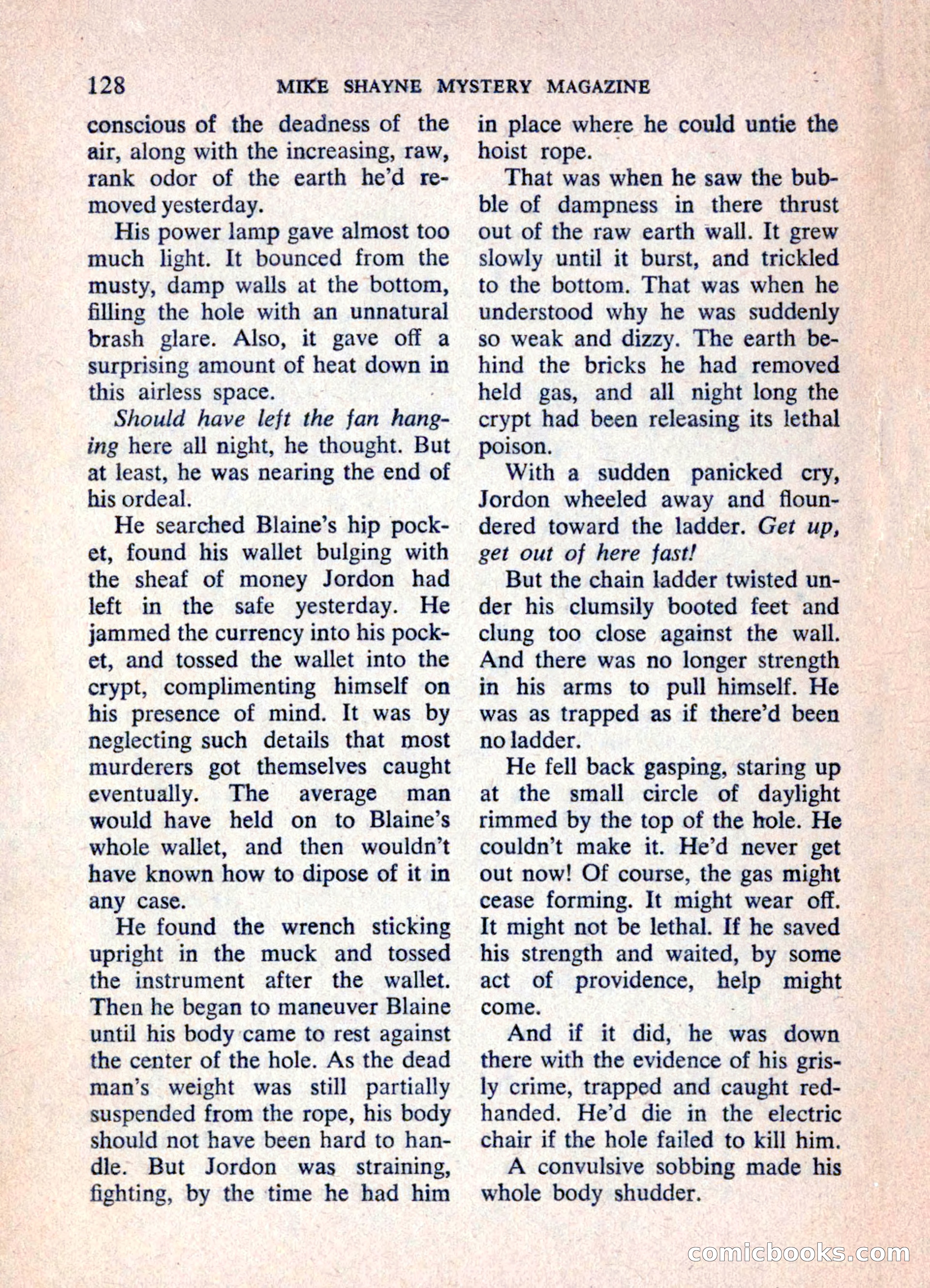 Mike Shayne Mystery Magazine, June 1962 — page 130 of 132