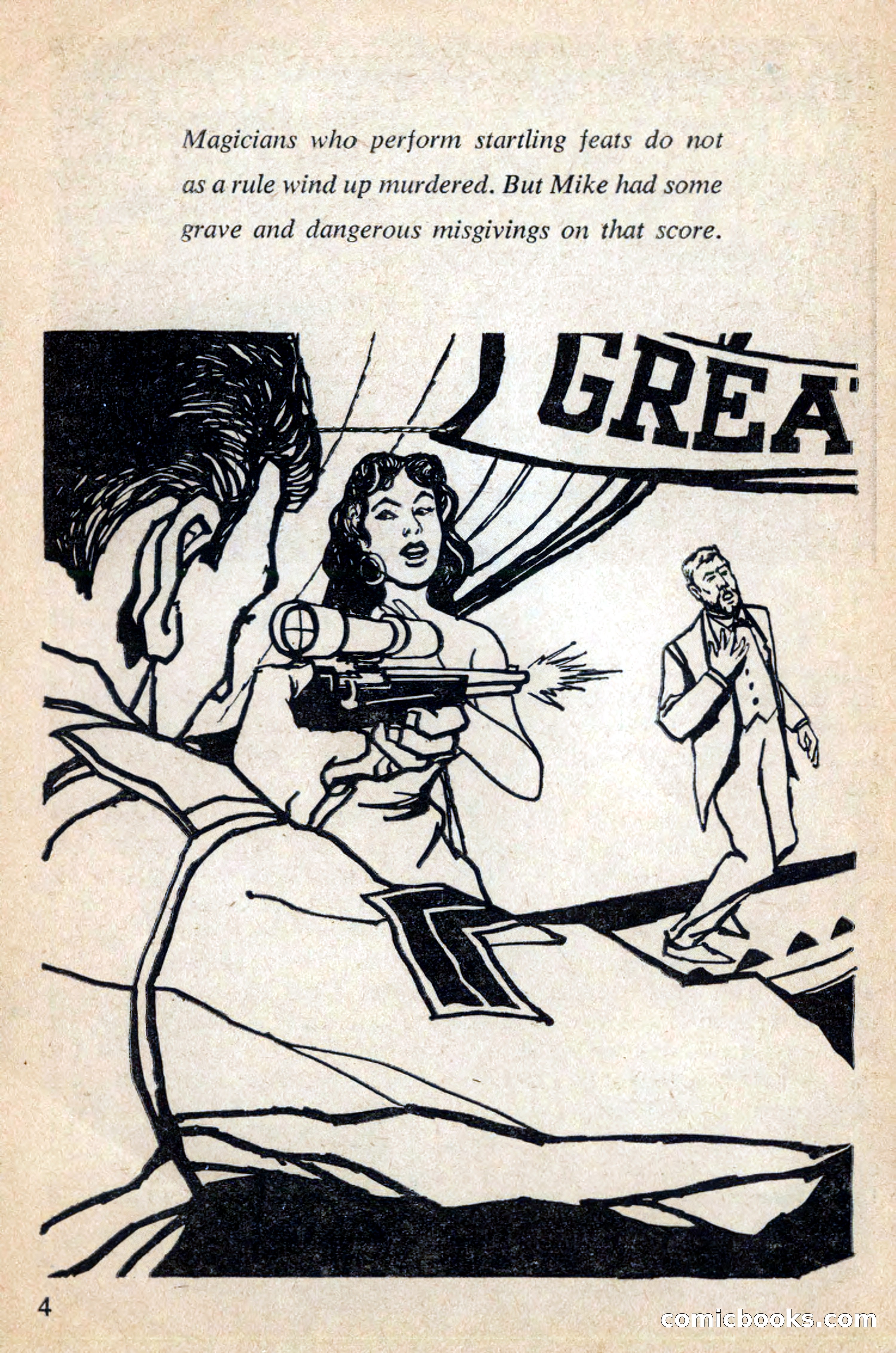 Mike Shayne Mystery Magazine, July 1959 — page 6 of 132