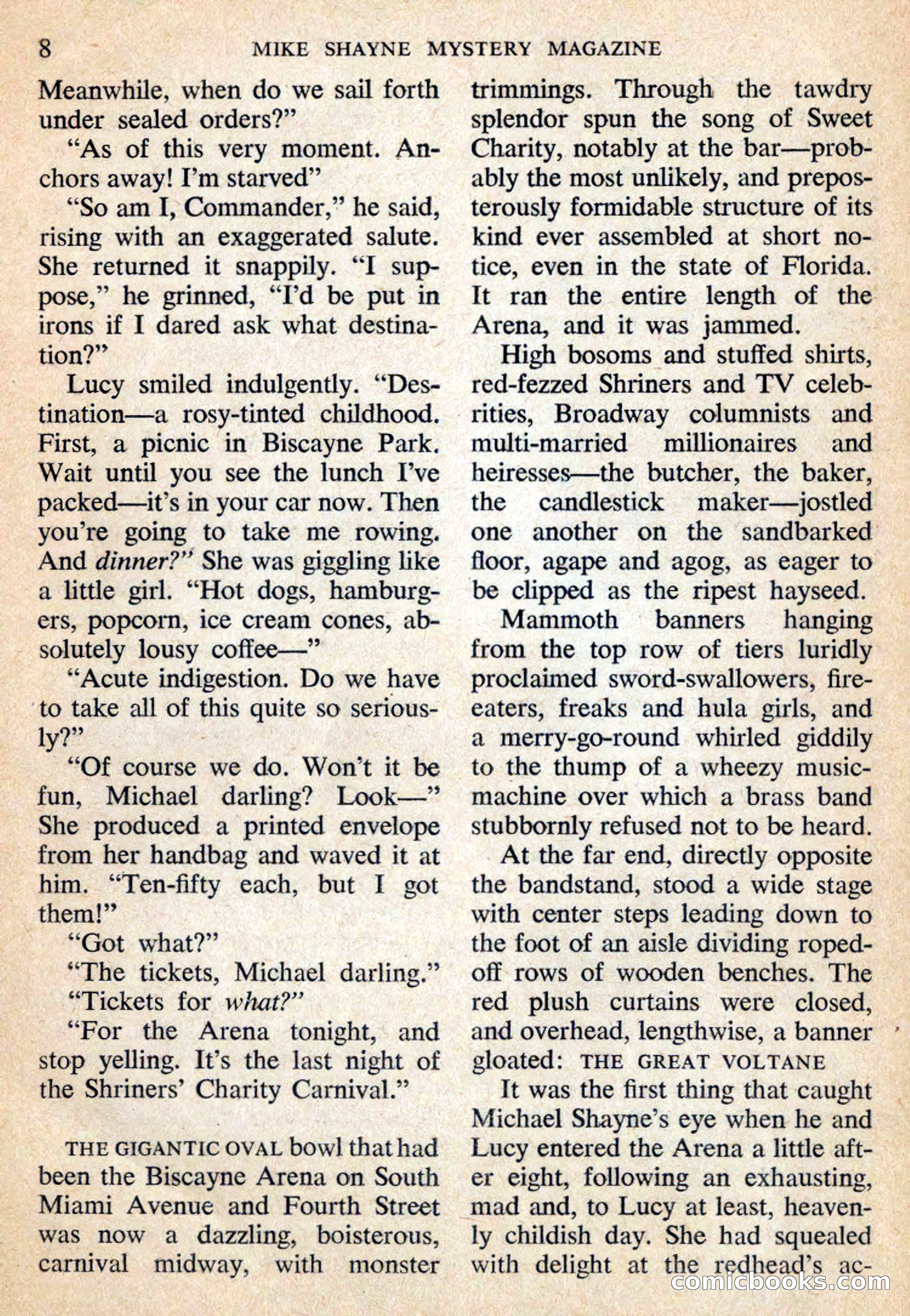 Mike Shayne Mystery Magazine, July 1959 — page 10 of 132