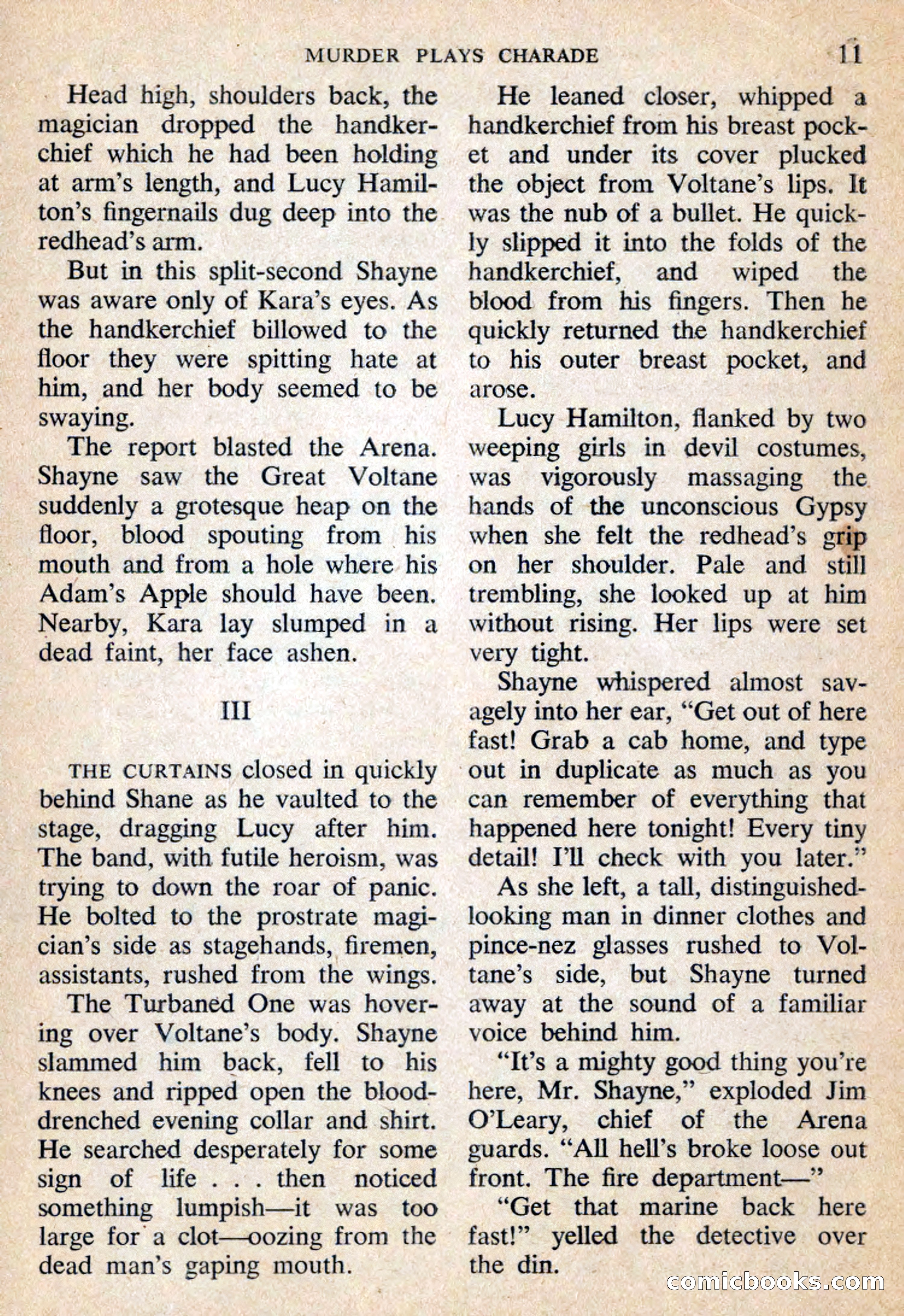 Mike Shayne Mystery Magazine, July 1959 — page 13 of 132