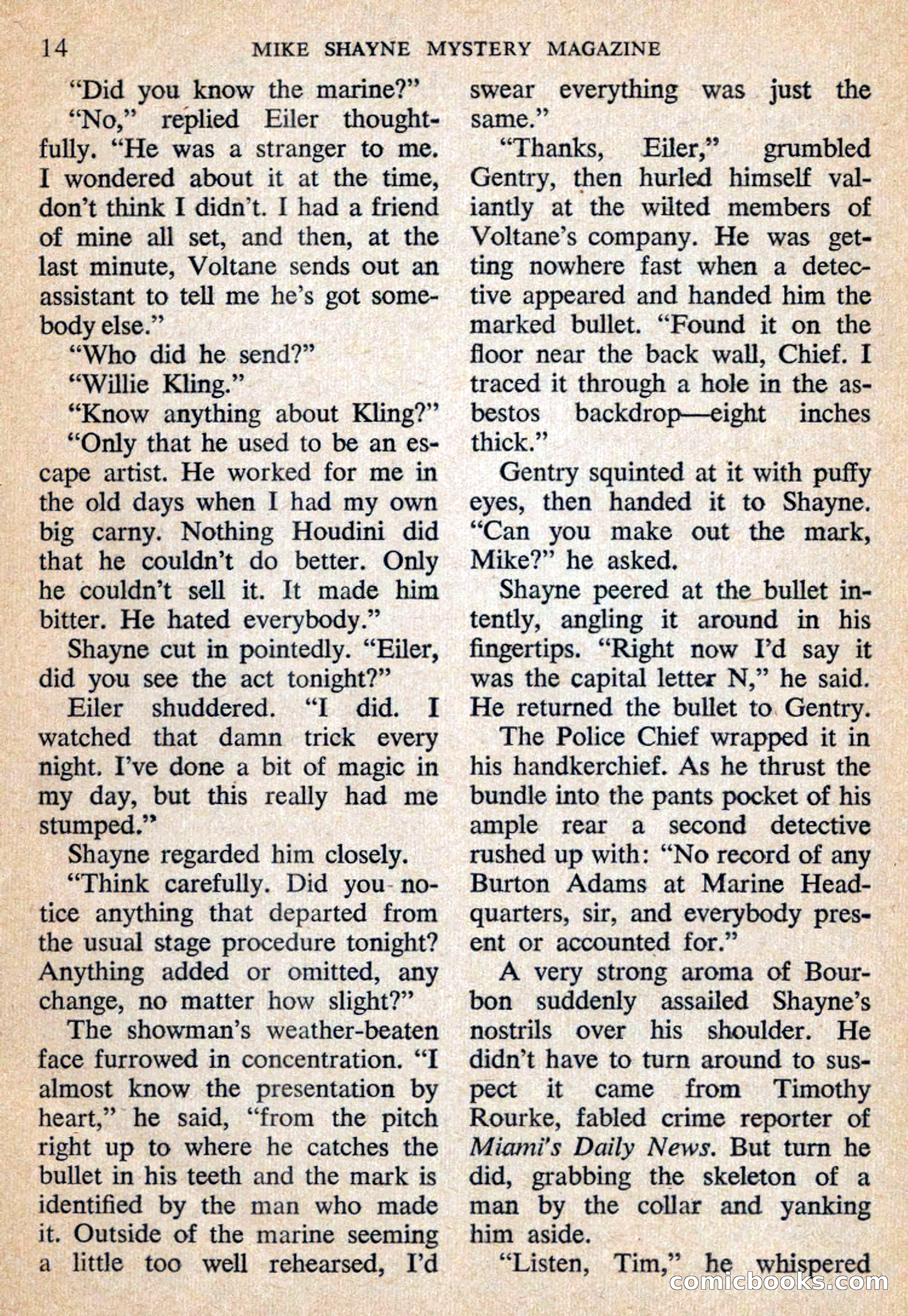 Mike Shayne Mystery Magazine, July 1959 — page 16 of 132