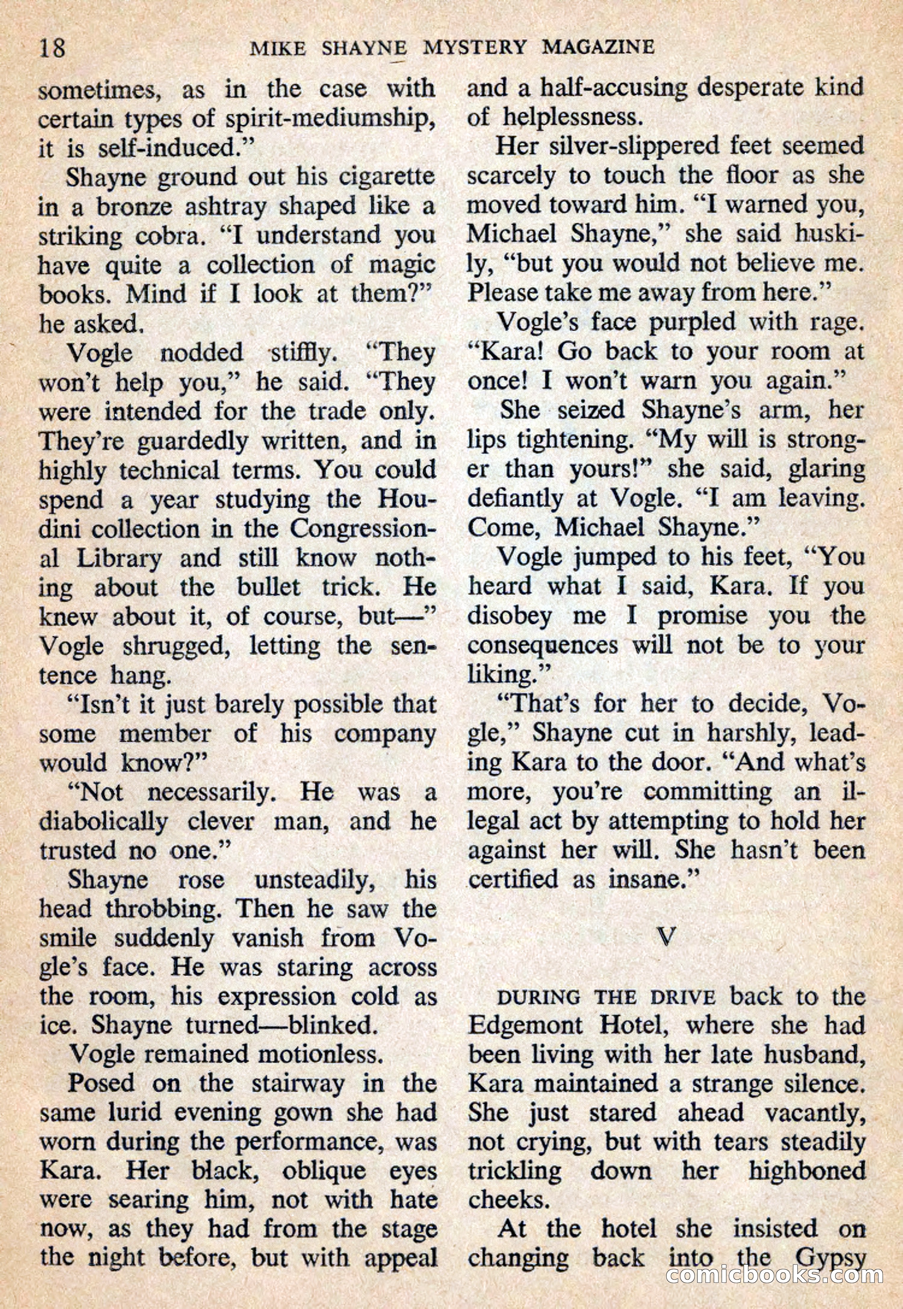 Mike Shayne Mystery Magazine, July 1959 — page 20 of 132