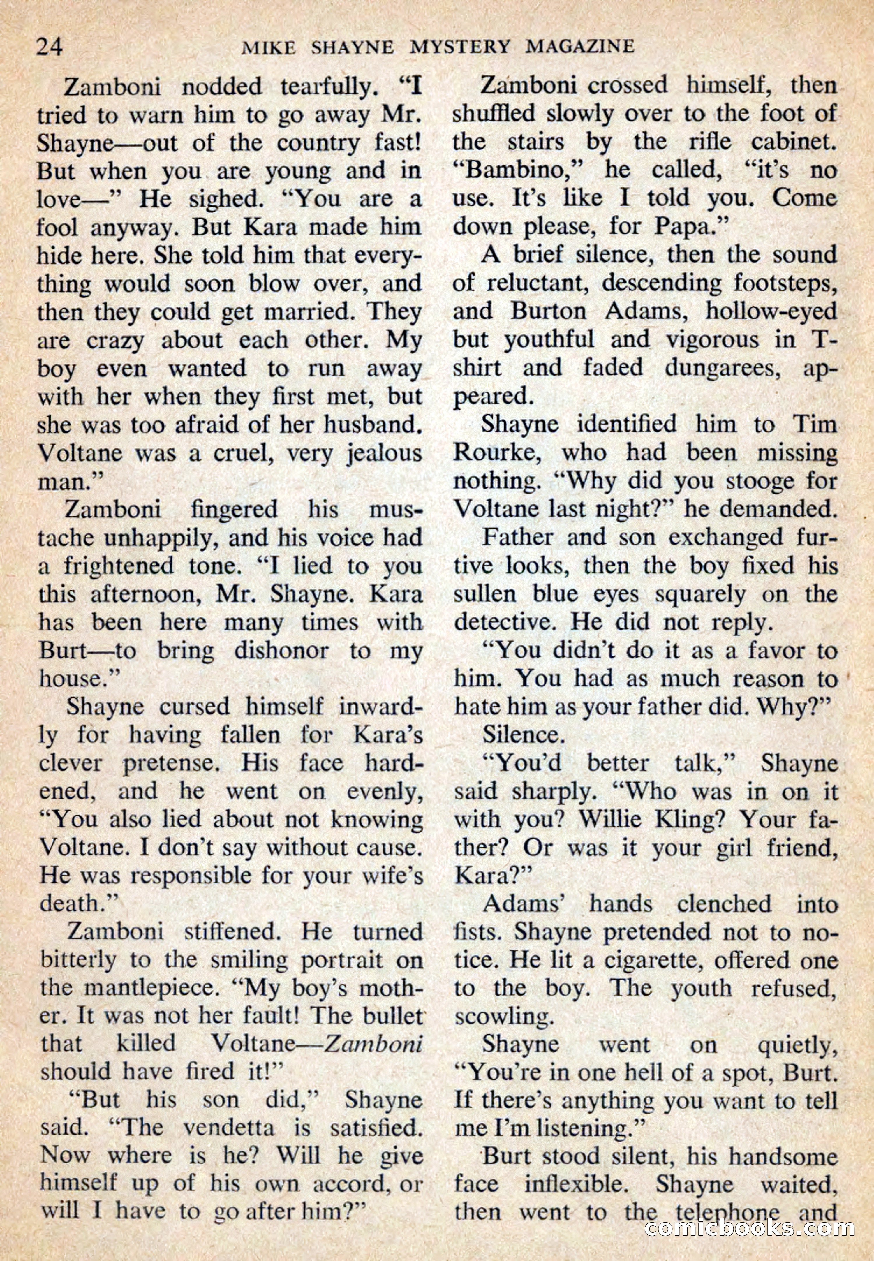 Mike Shayne Mystery Magazine, July 1959 — page 26 of 132
