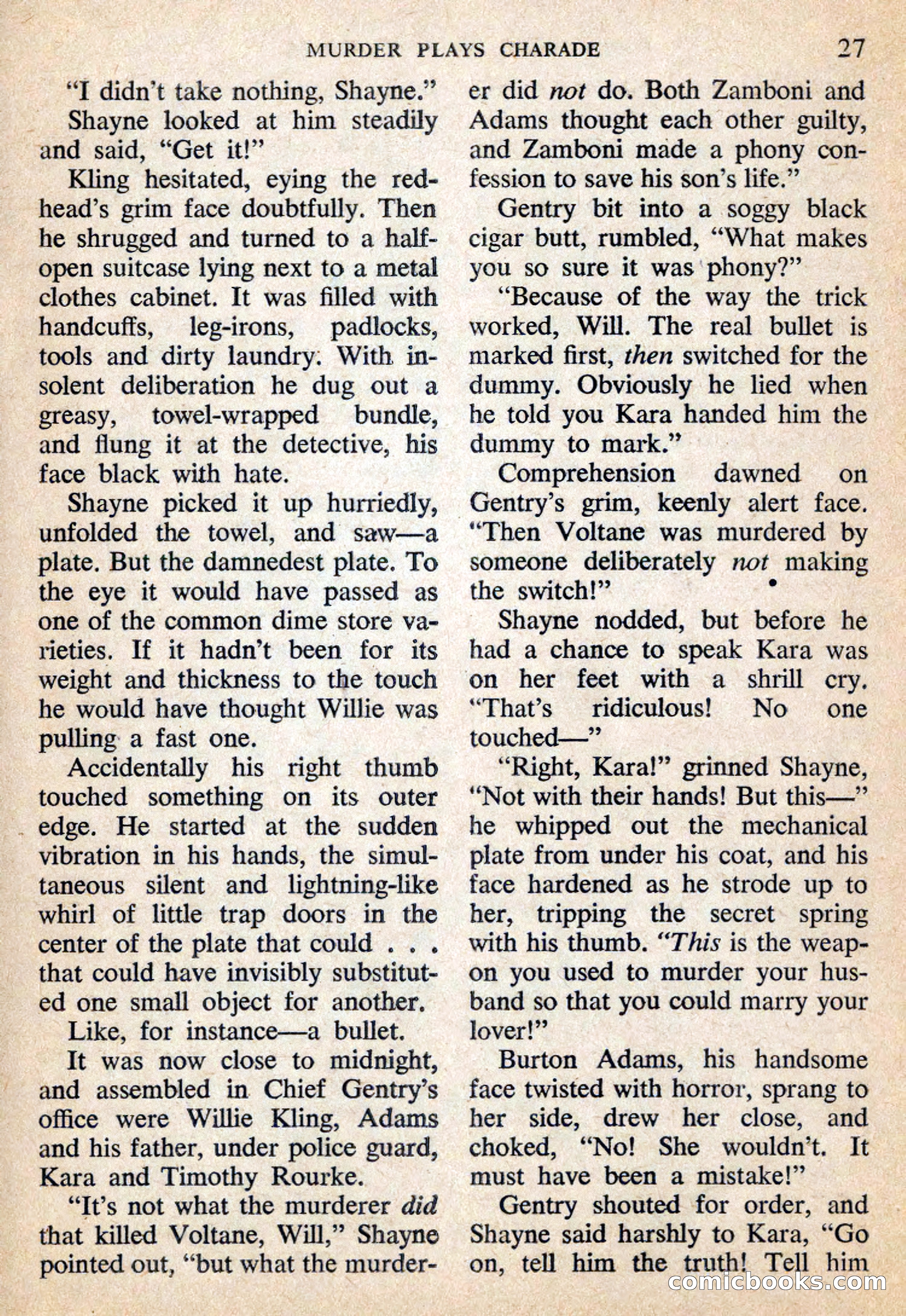 Mike Shayne Mystery Magazine, July 1959 — page 29 of 132