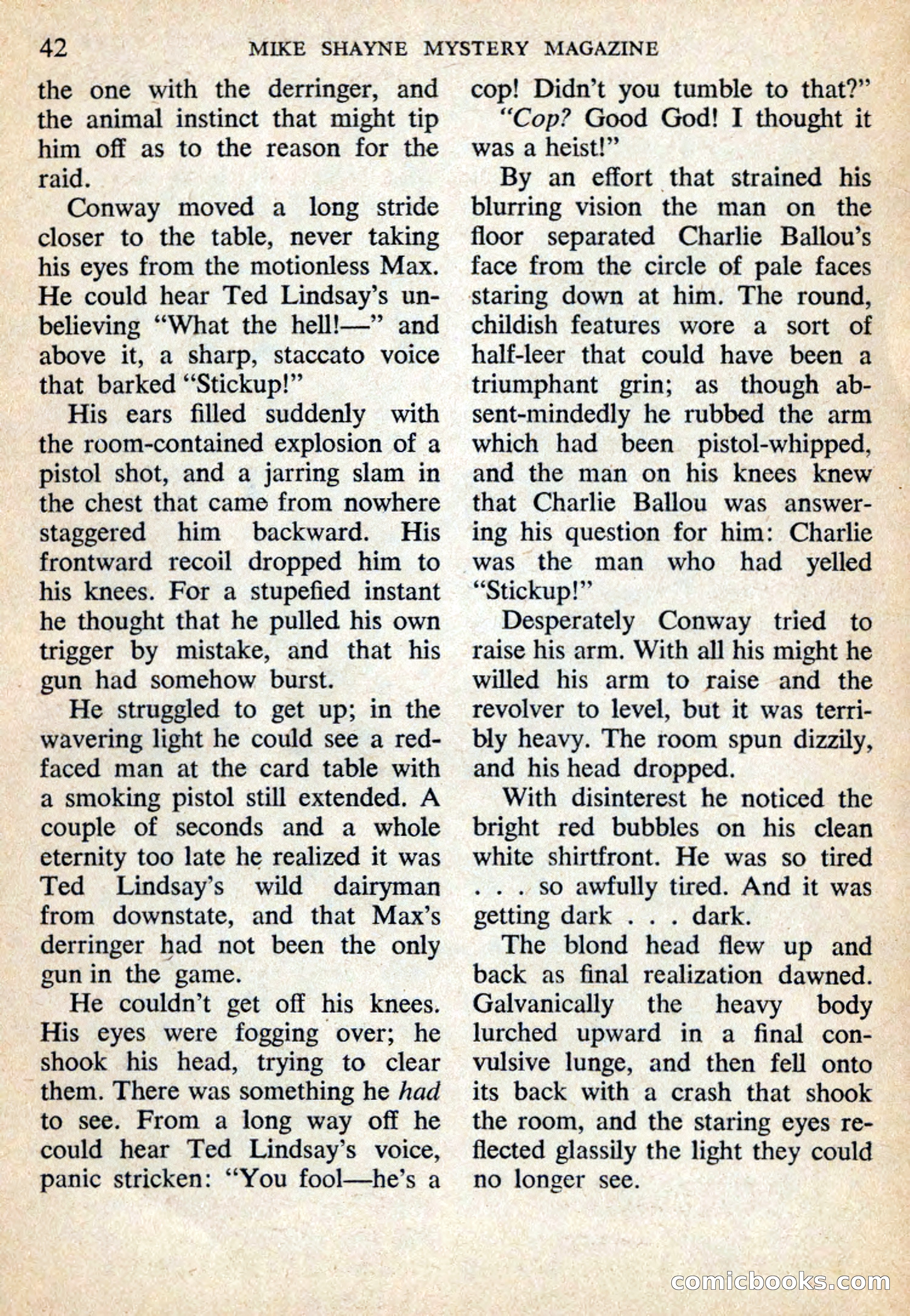 Mike Shayne Mystery Magazine, July 1959 — page 44 of 132