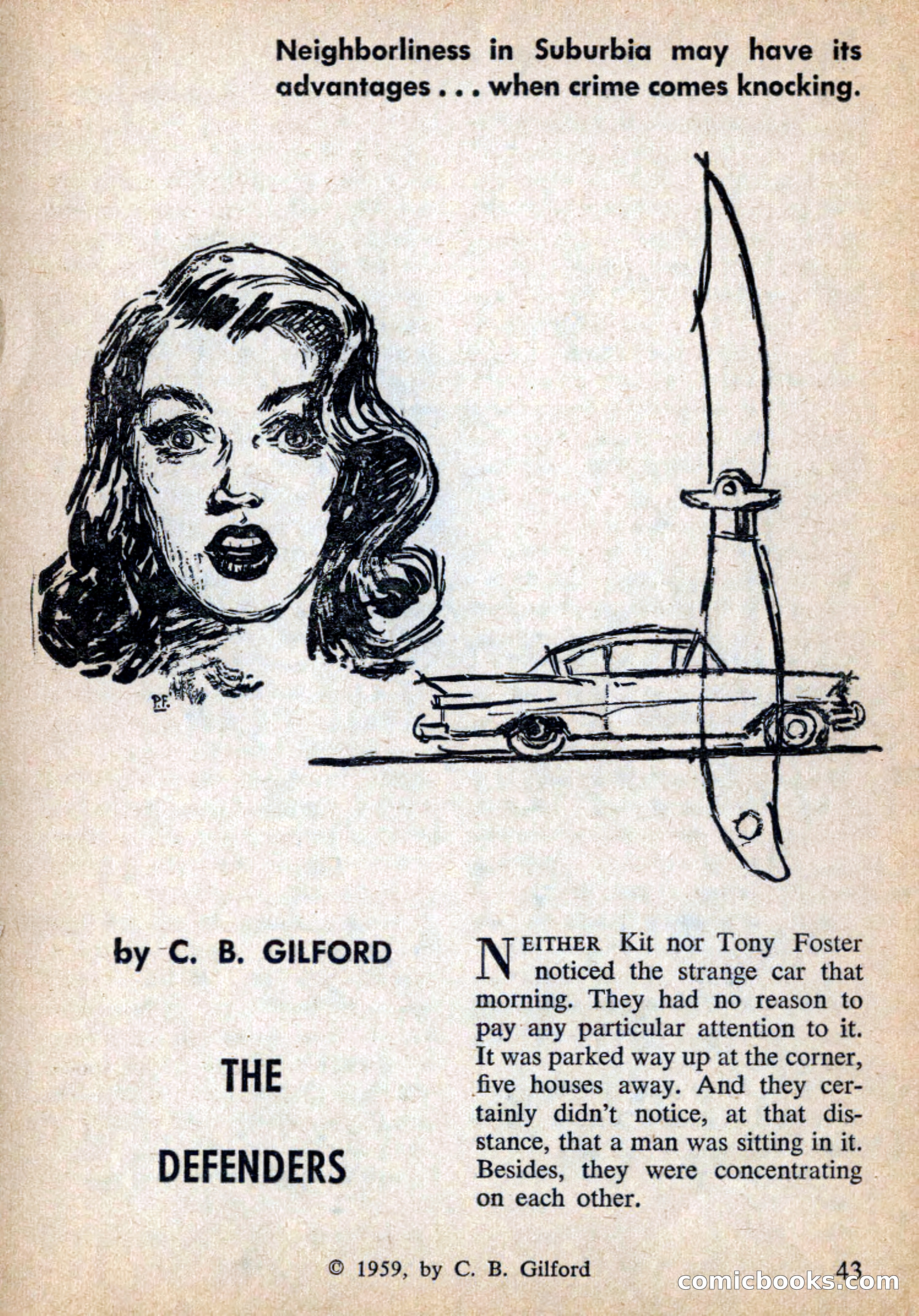 Mike Shayne Mystery Magazine, July 1959 — page 45 of 132