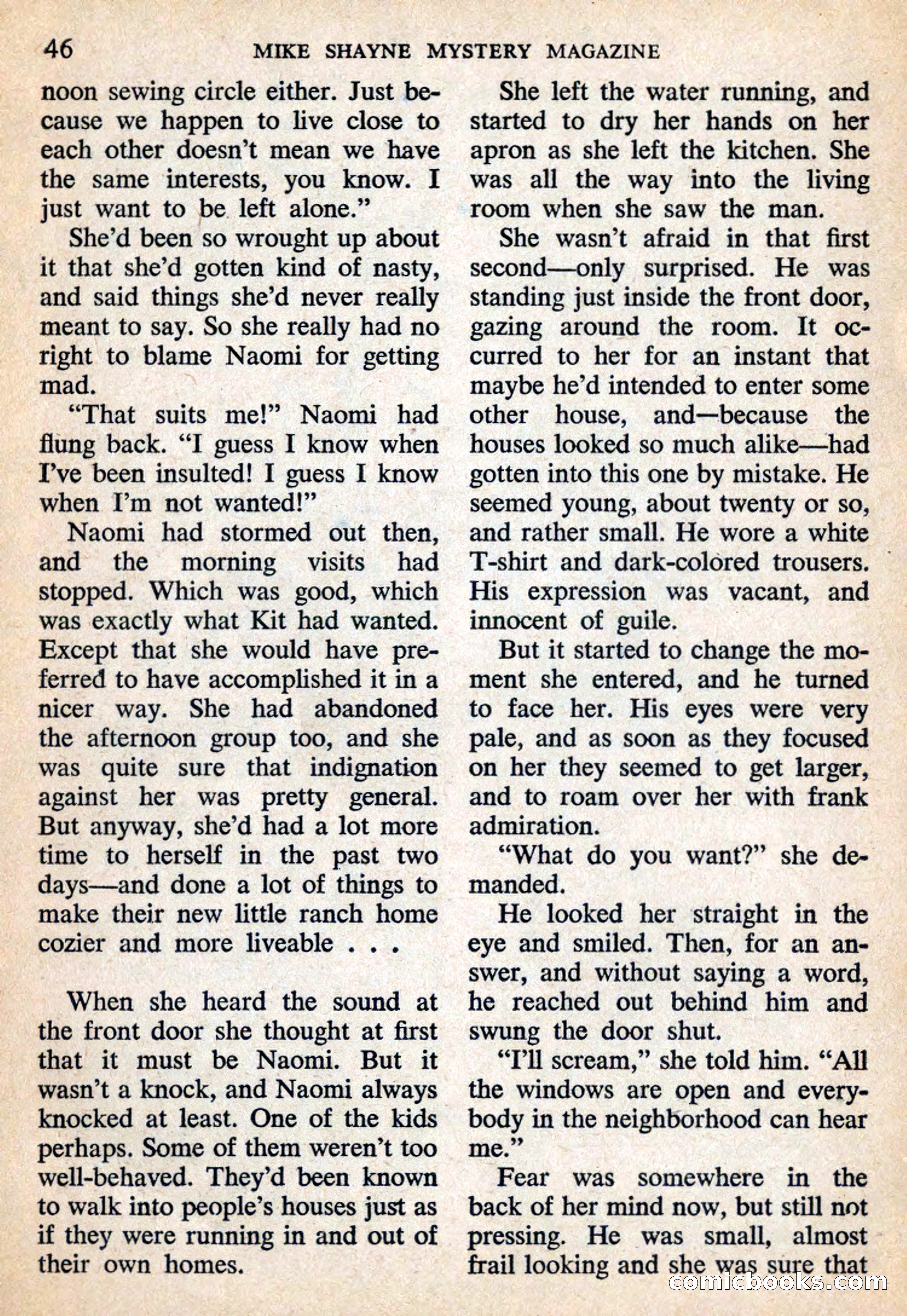 Mike Shayne Mystery Magazine, July 1959 — page 48 of 132
