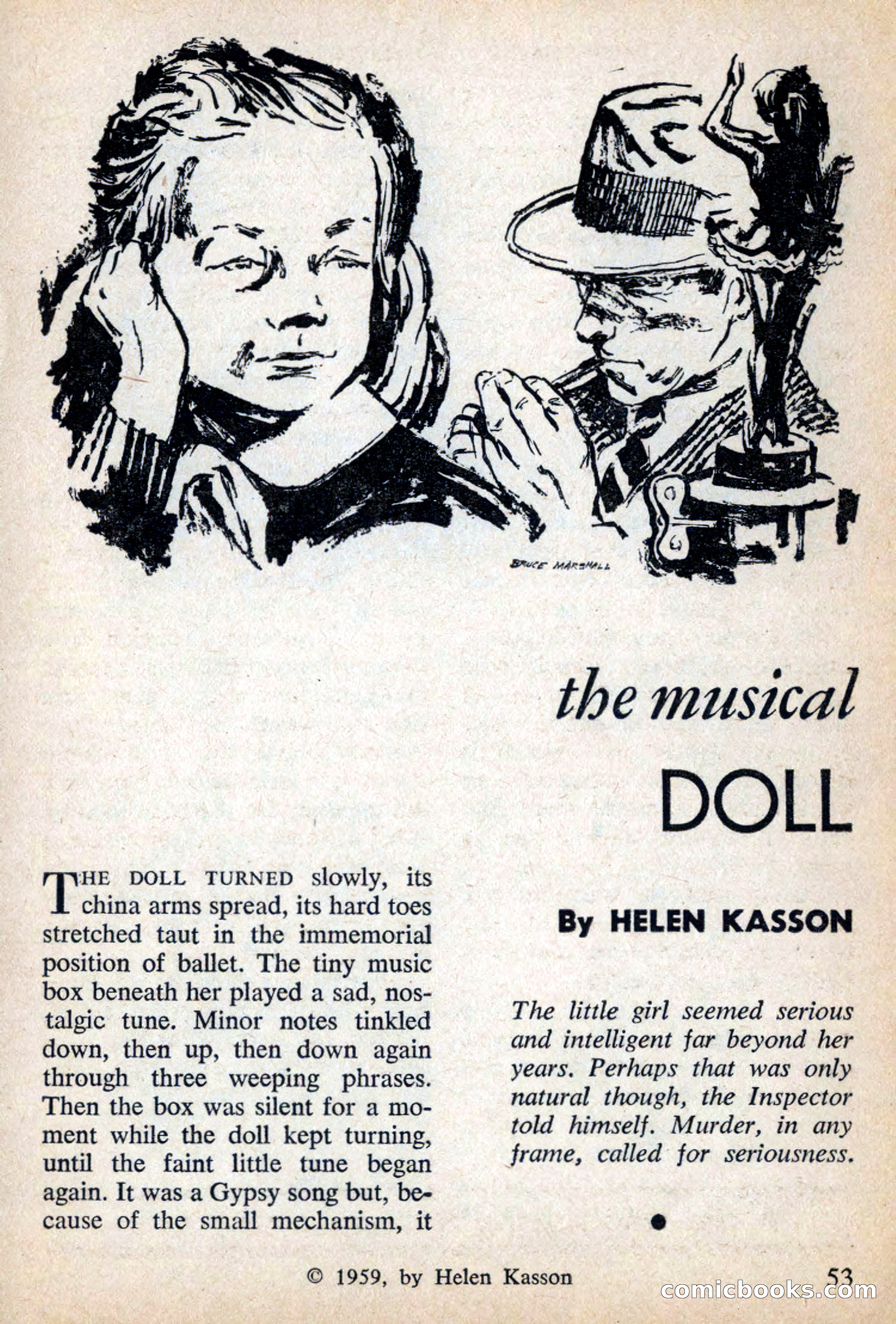 Mike Shayne Mystery Magazine, July 1959 — page 55 of 132