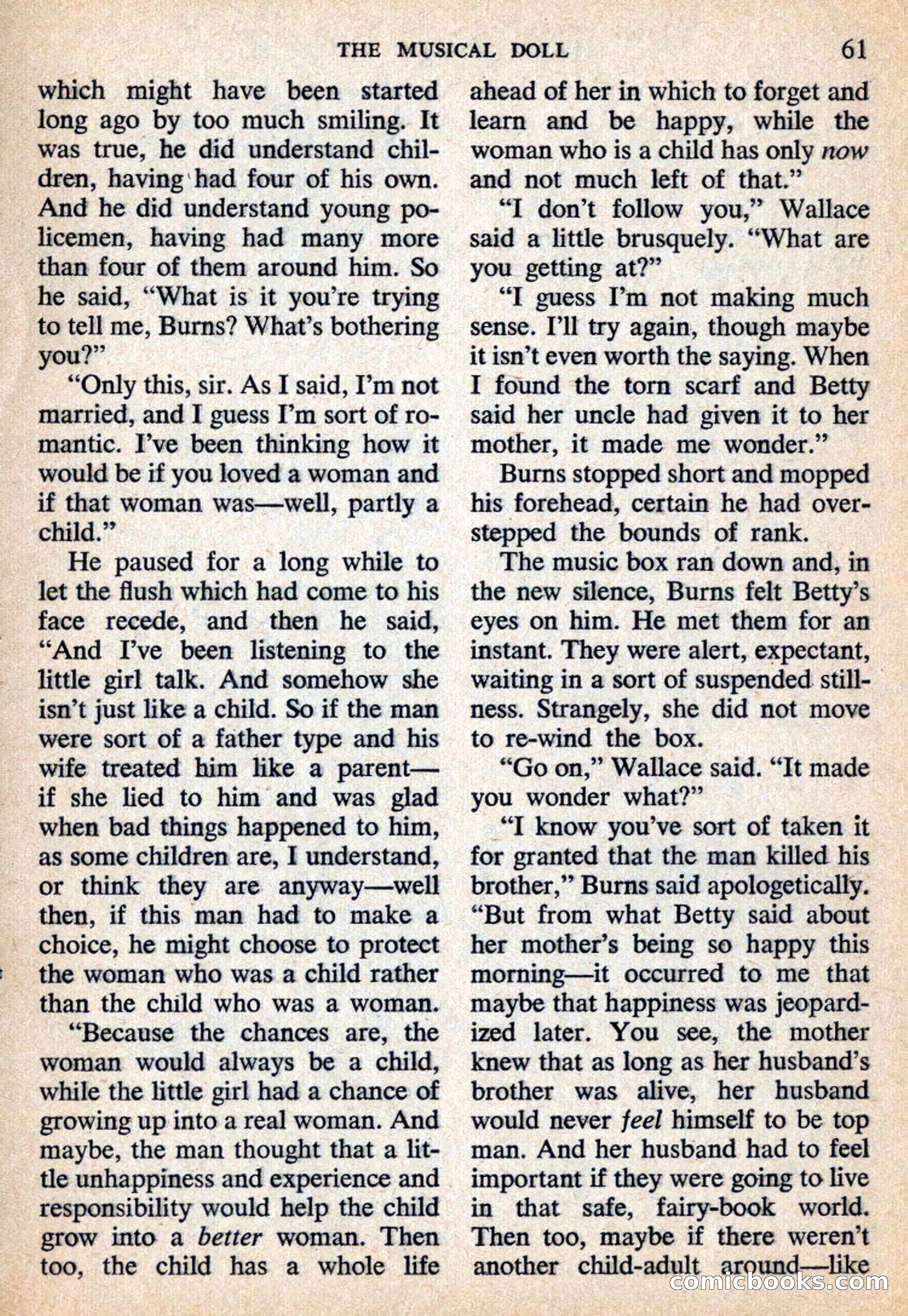Mike Shayne Mystery Magazine, July 1959 — page 63 of 132