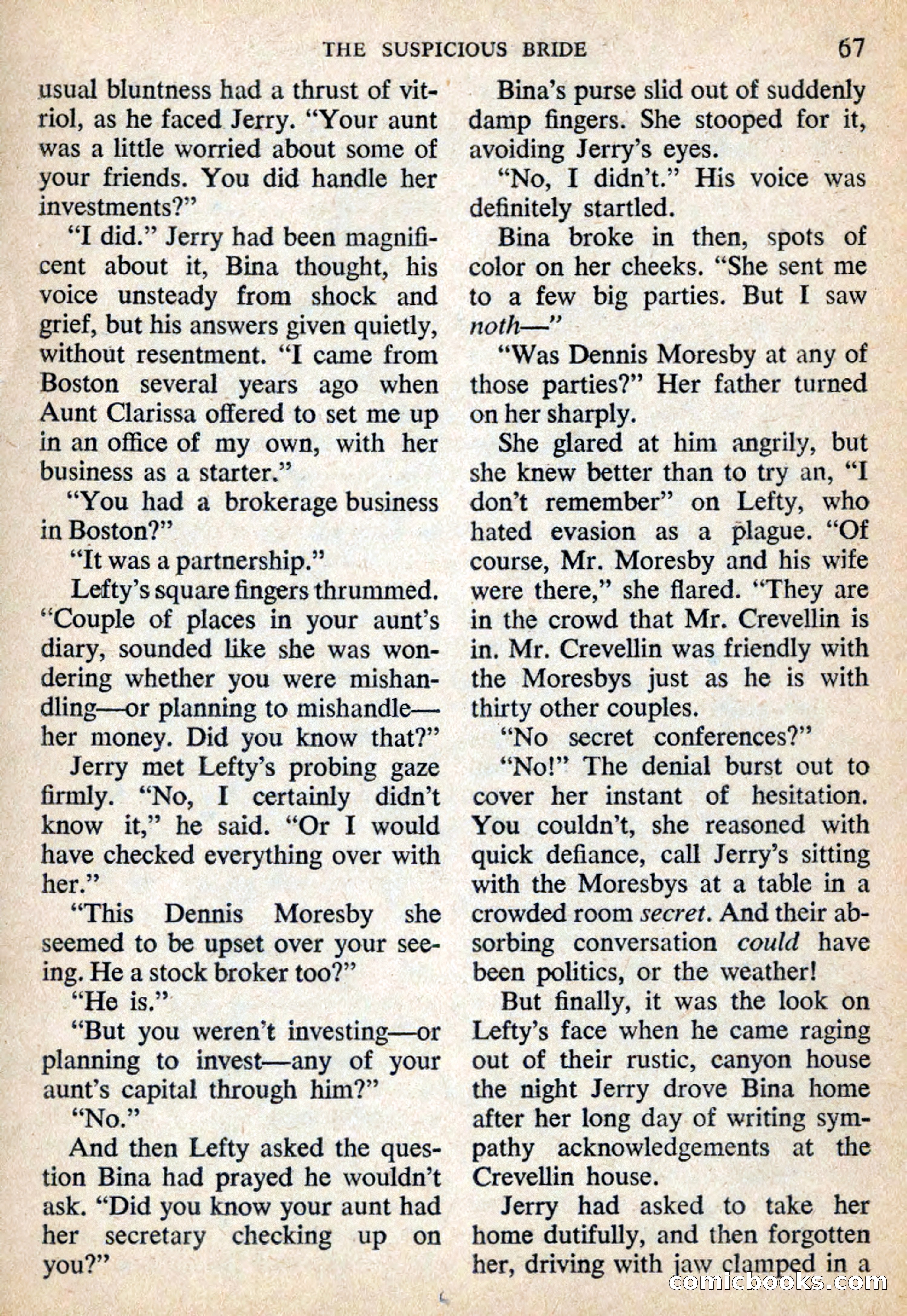 Mike Shayne Mystery Magazine, July 1959 — page 69 of 132