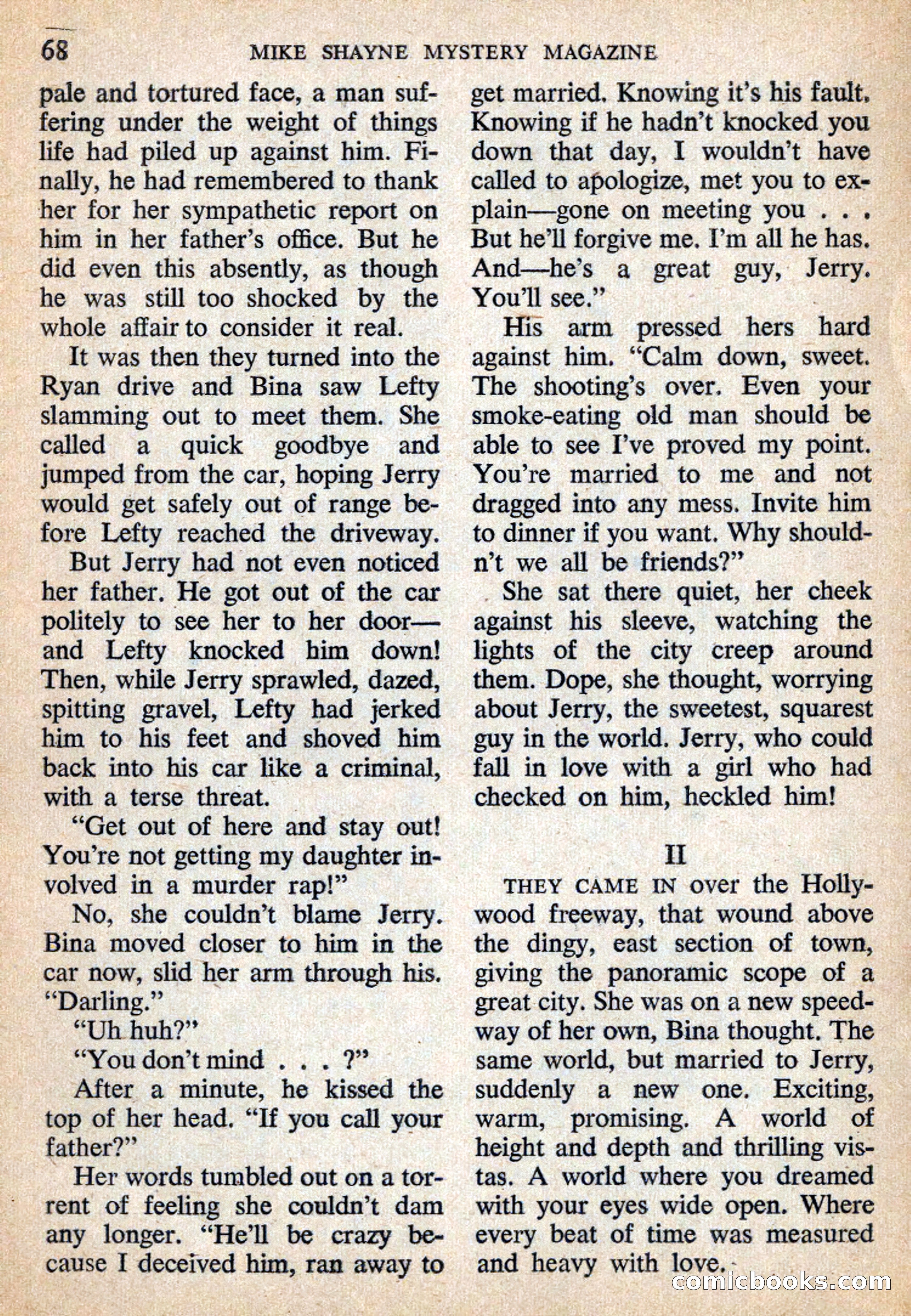 Mike Shayne Mystery Magazine, July 1959 — page 70 of 132