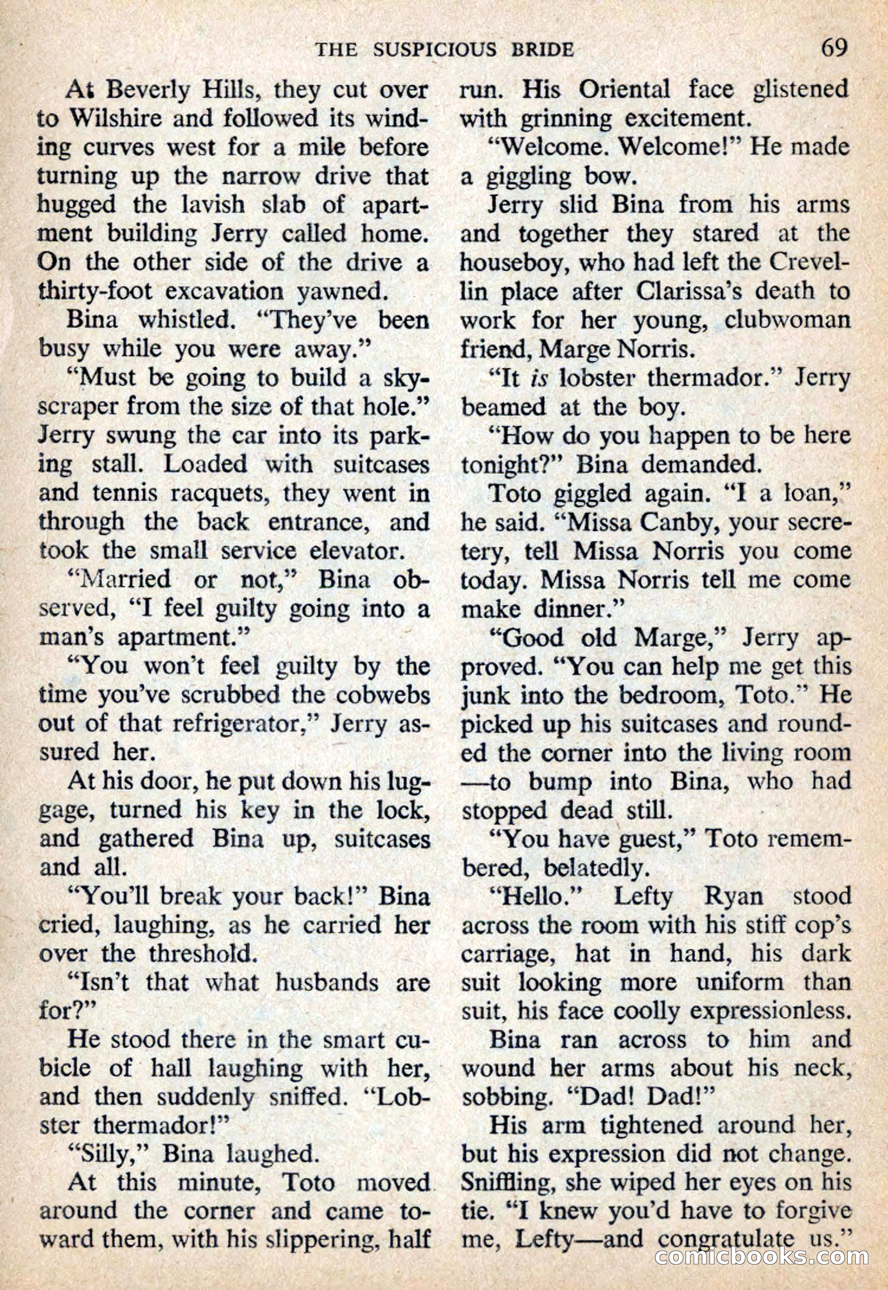 Mike Shayne Mystery Magazine, July 1959 — page 71 of 132