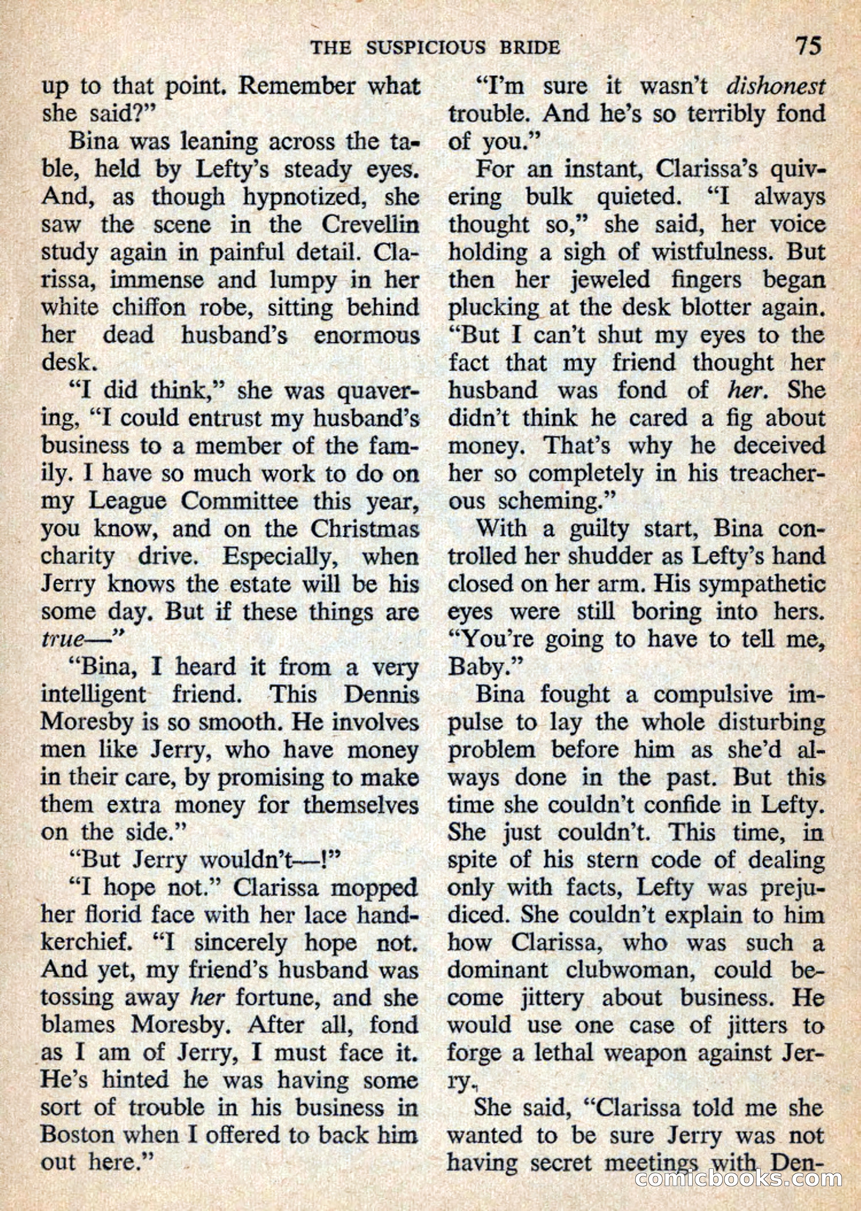 Mike Shayne Mystery Magazine, July 1959 — page 77 of 132