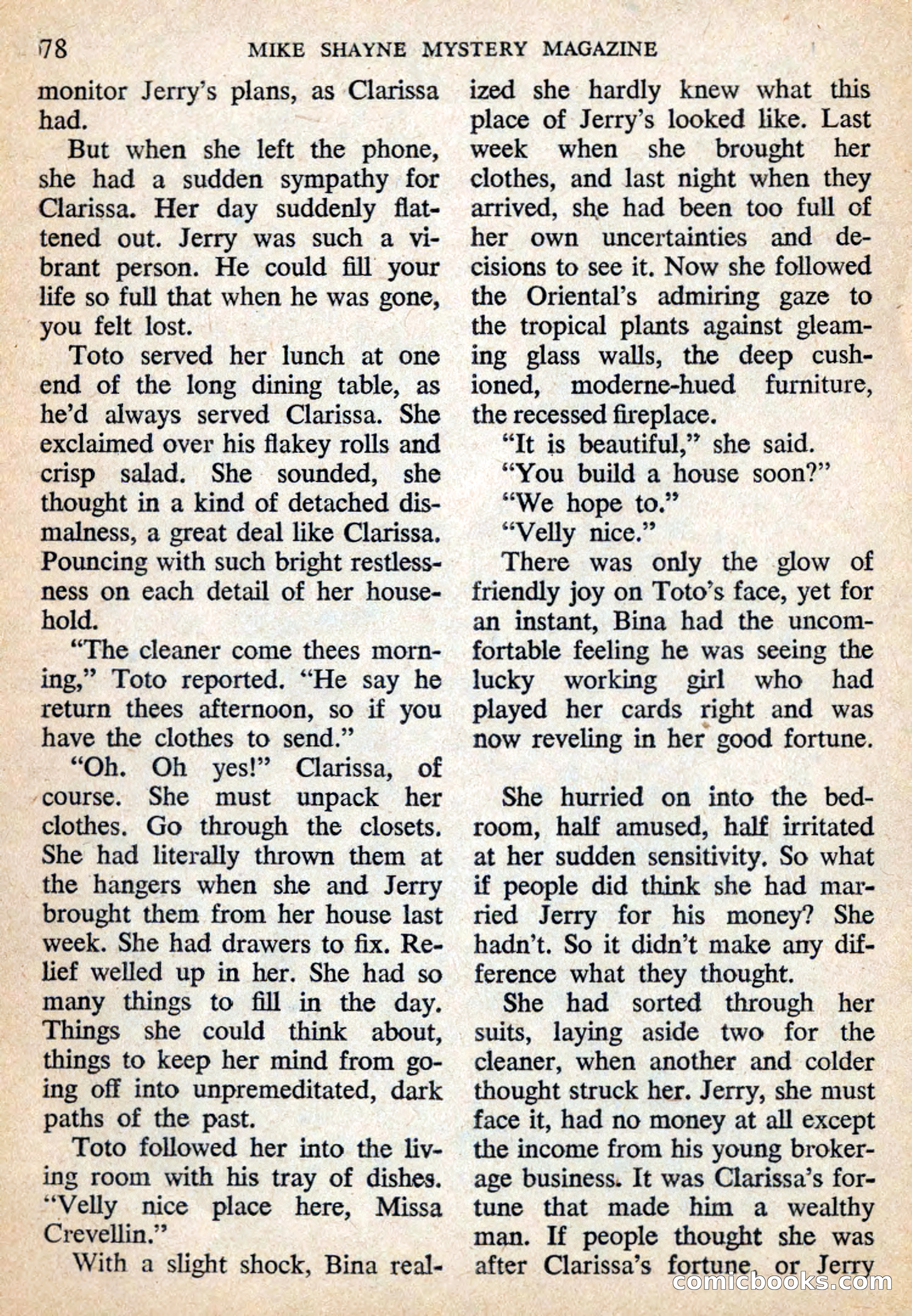 Mike Shayne Mystery Magazine, July 1959 — page 80 of 132