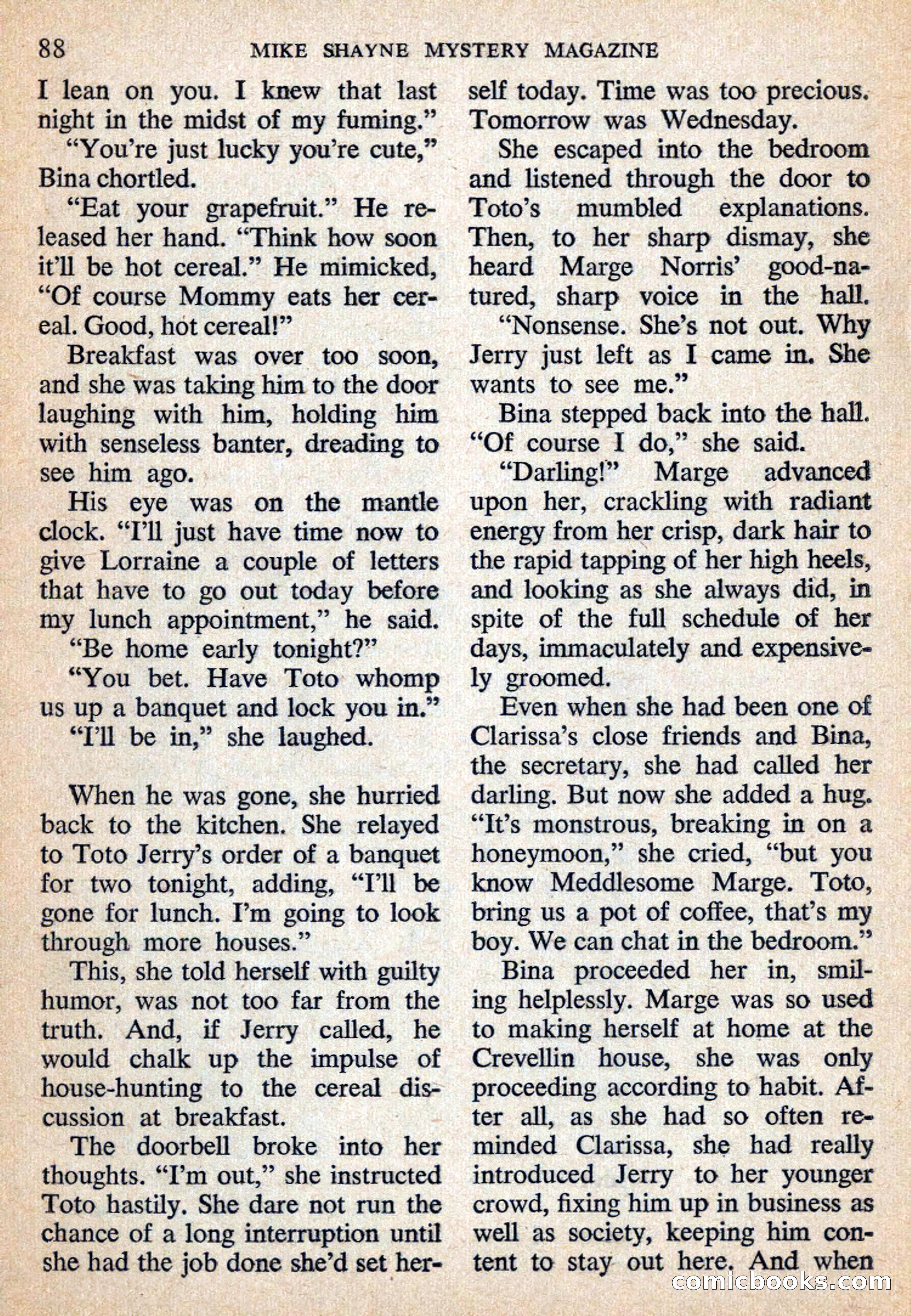 Mike Shayne Mystery Magazine, July 1959 — page 90 of 132