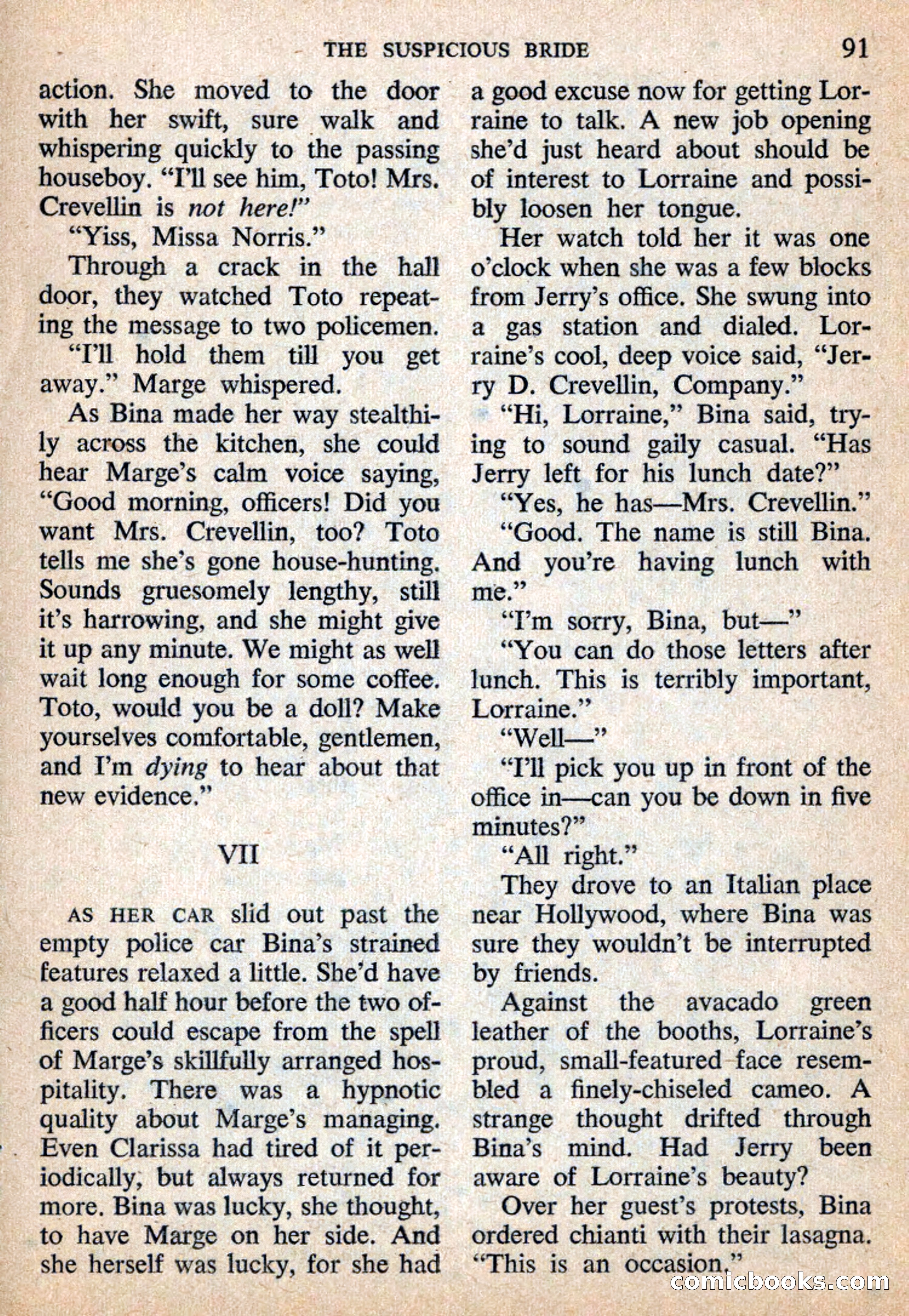 Mike Shayne Mystery Magazine, July 1959 — page 93 of 132