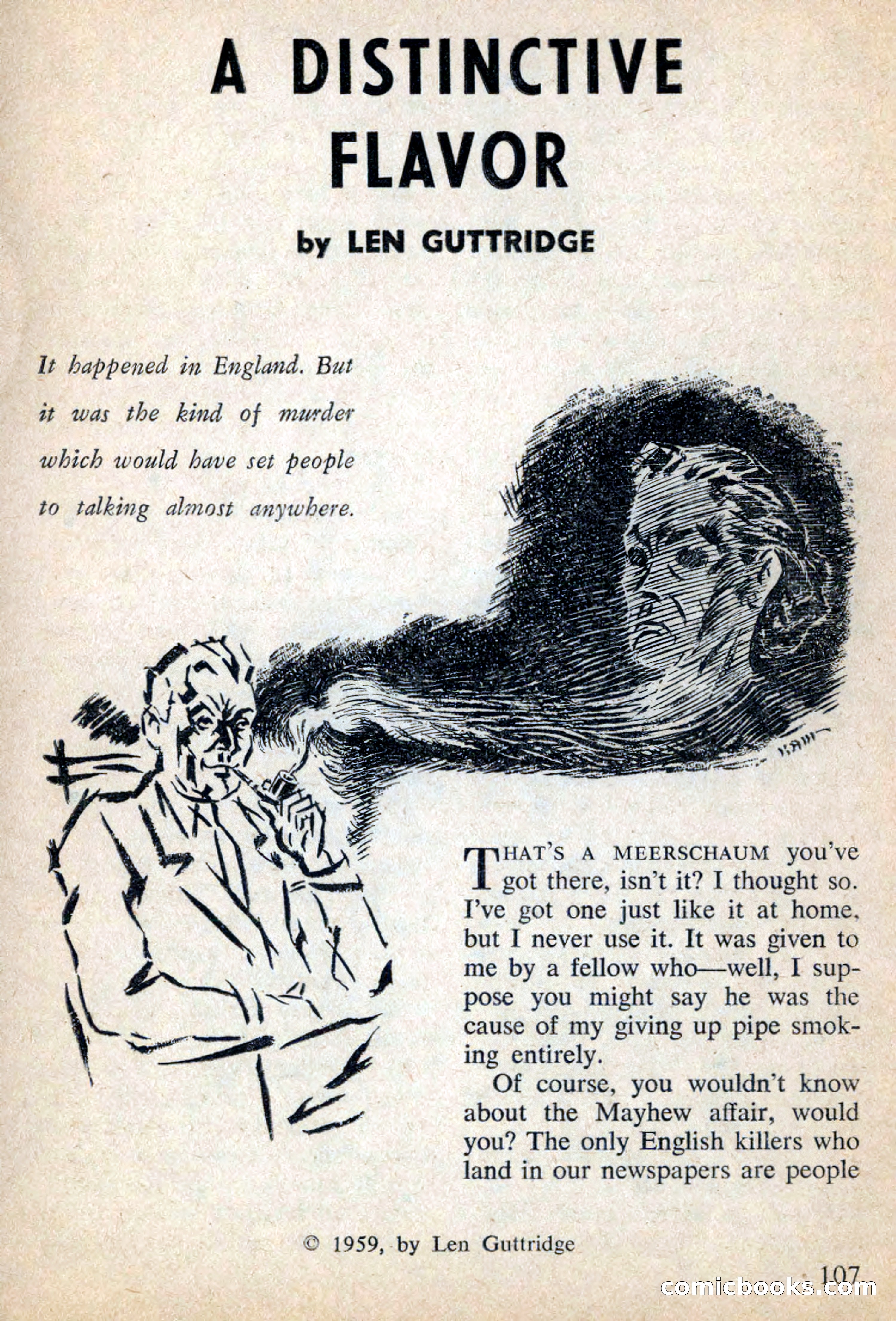 Mike Shayne Mystery Magazine, July 1959 — page 109 of 132