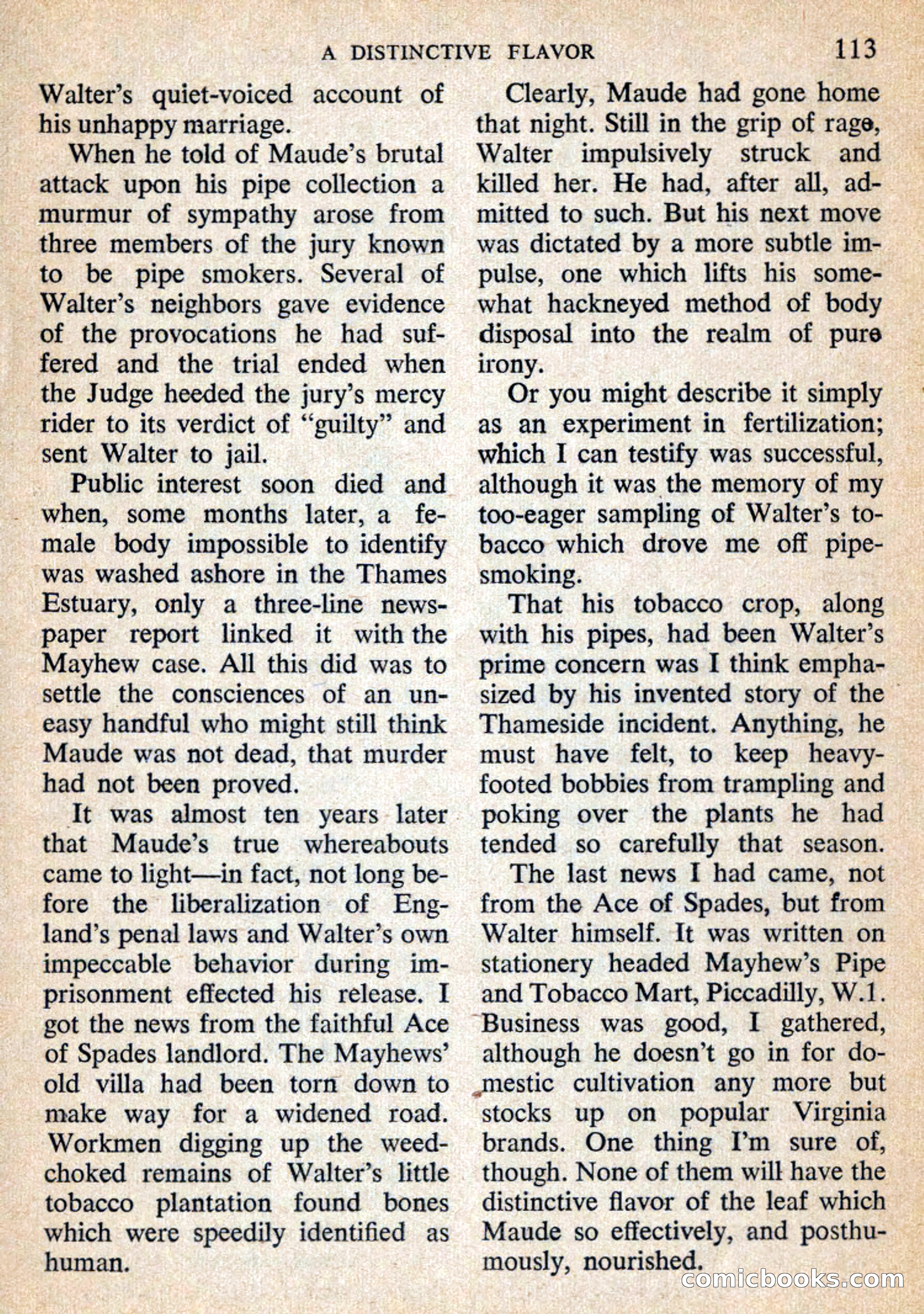 Mike Shayne Mystery Magazine, July 1959 — page 115 of 132