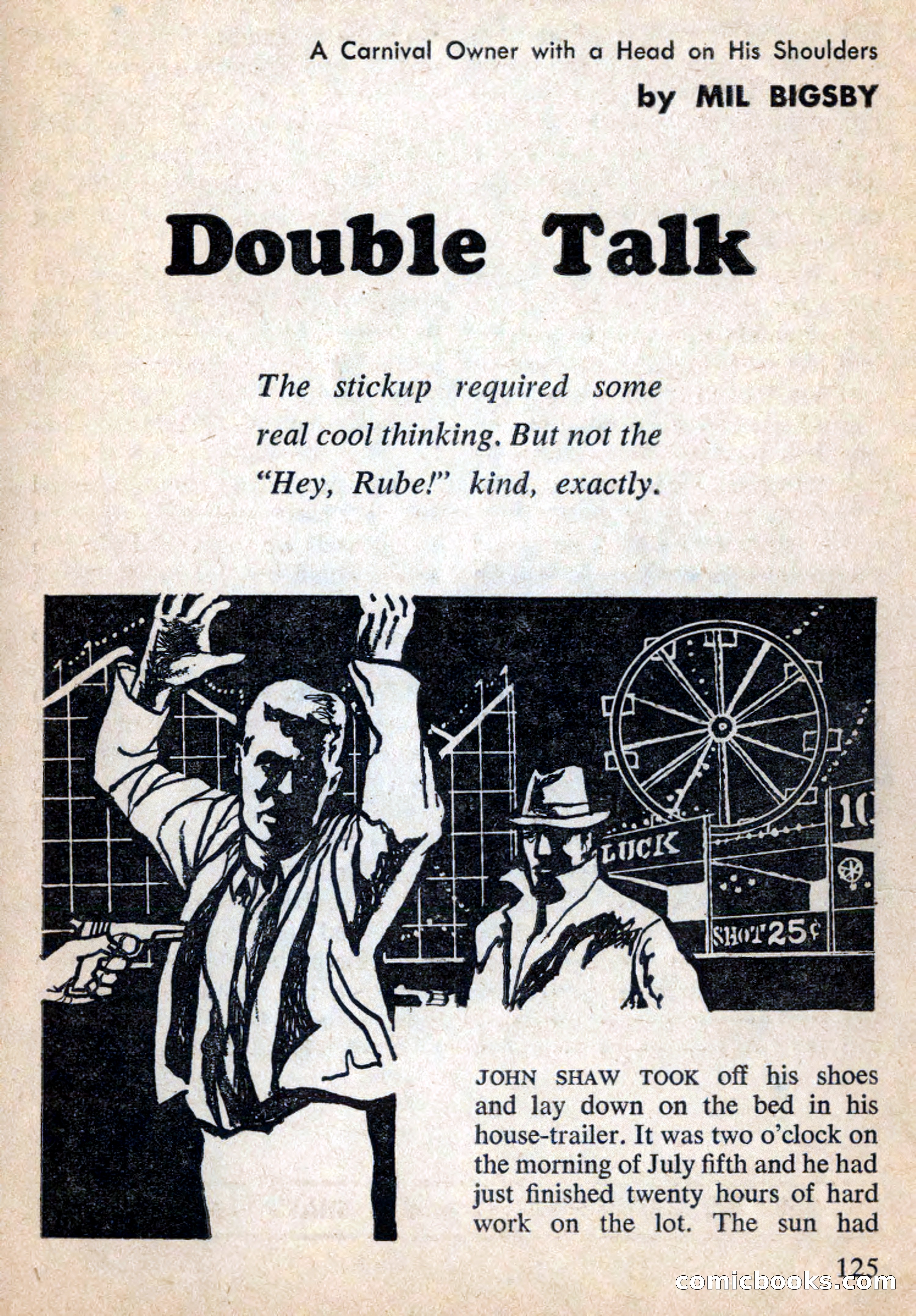 Mike Shayne Mystery Magazine, July 1959 — page 127 of 132