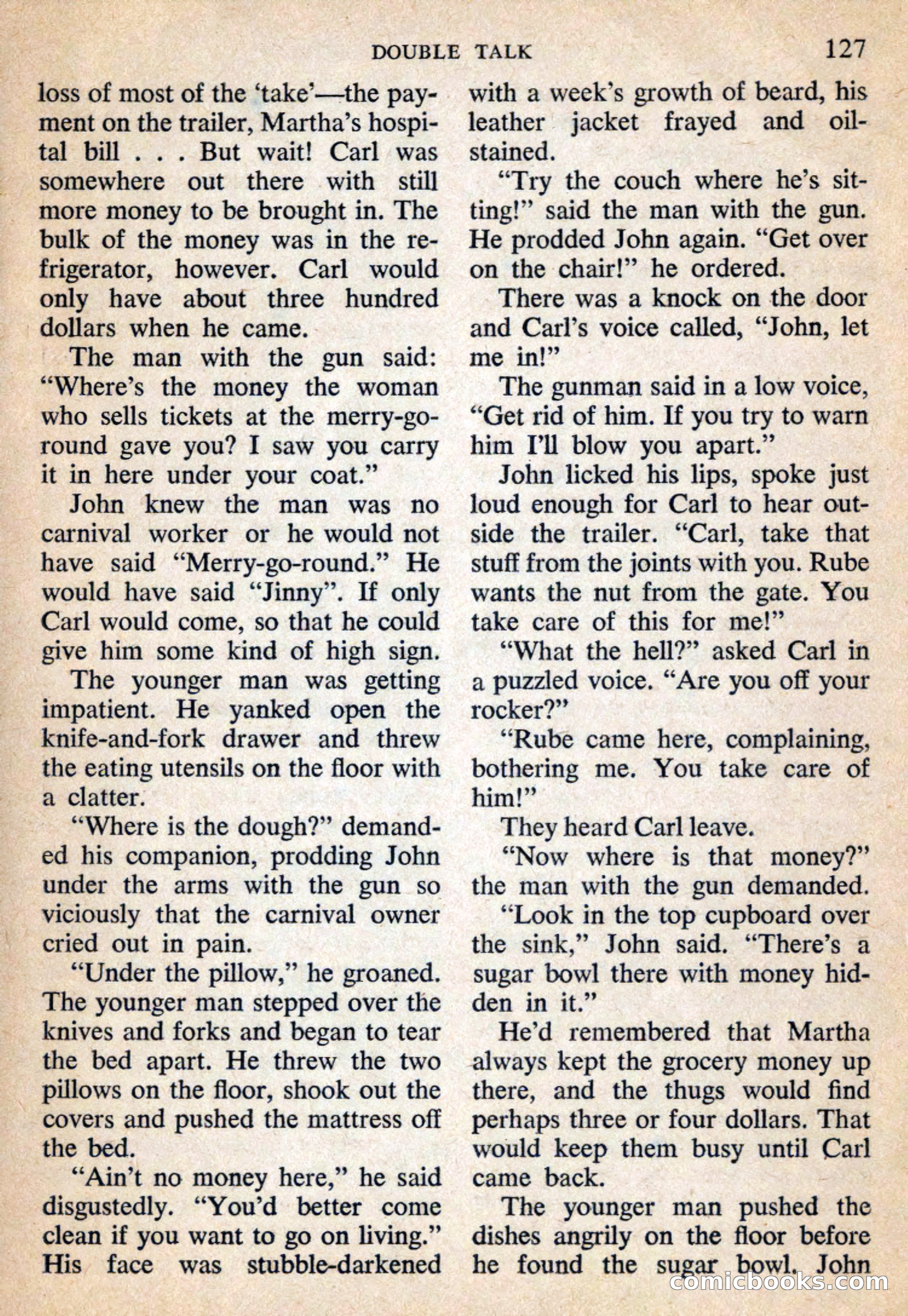 Mike Shayne Mystery Magazine, July 1959 — page 129 of 132