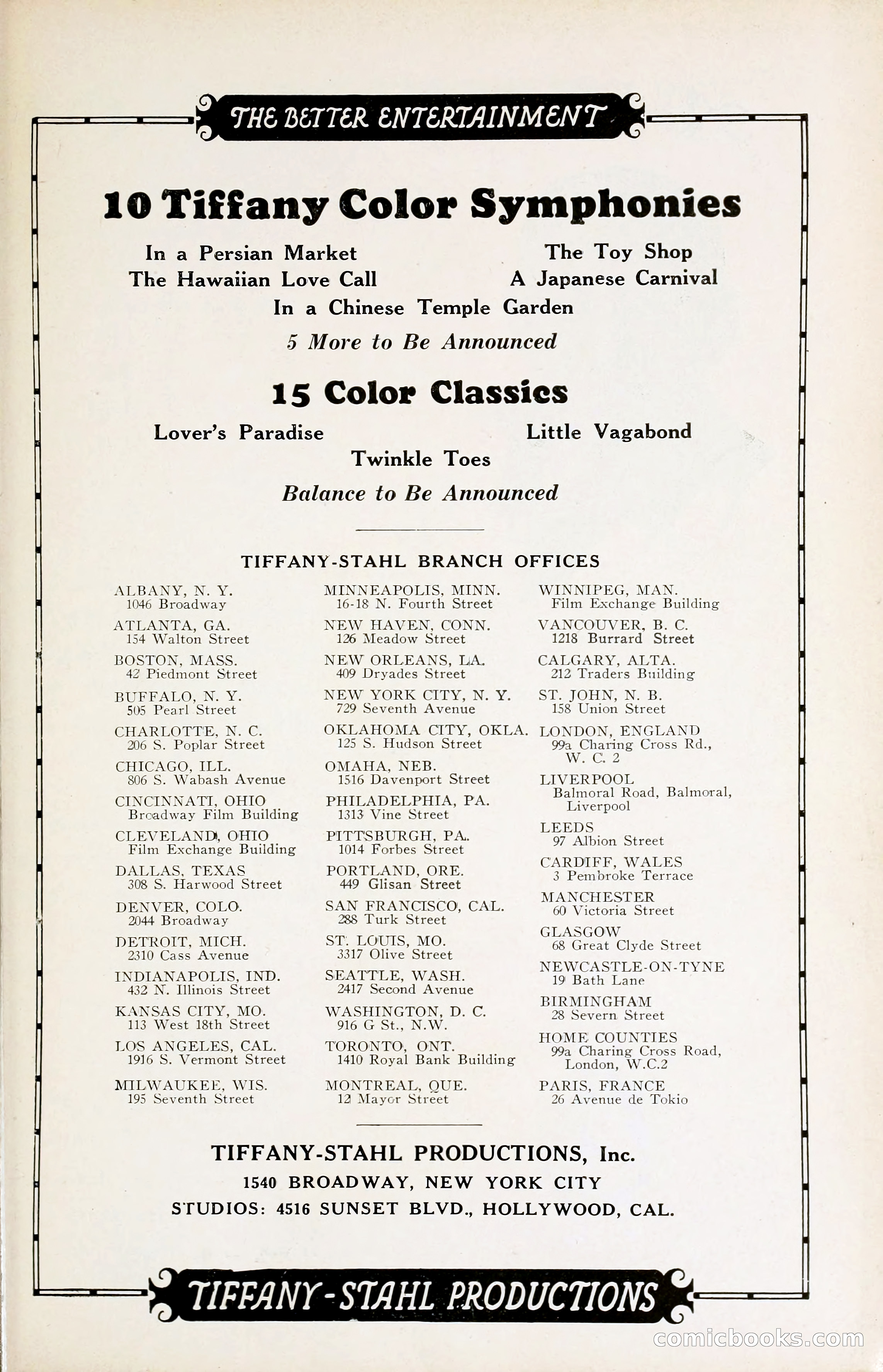 1929 Motion Picture News Blue Book — page 9 of 326
