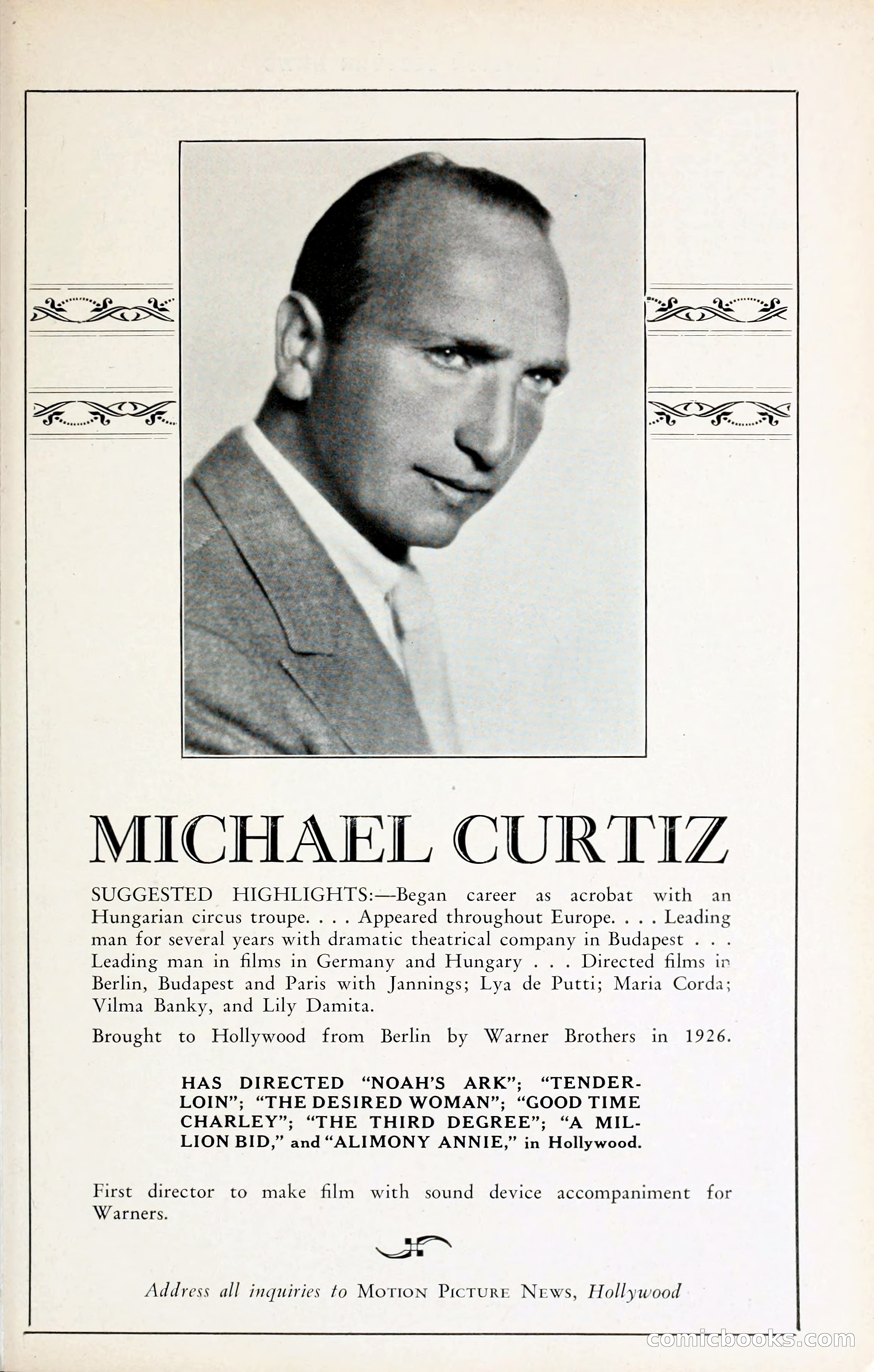 1929 Motion Picture News Blue Book — page 55 of 326